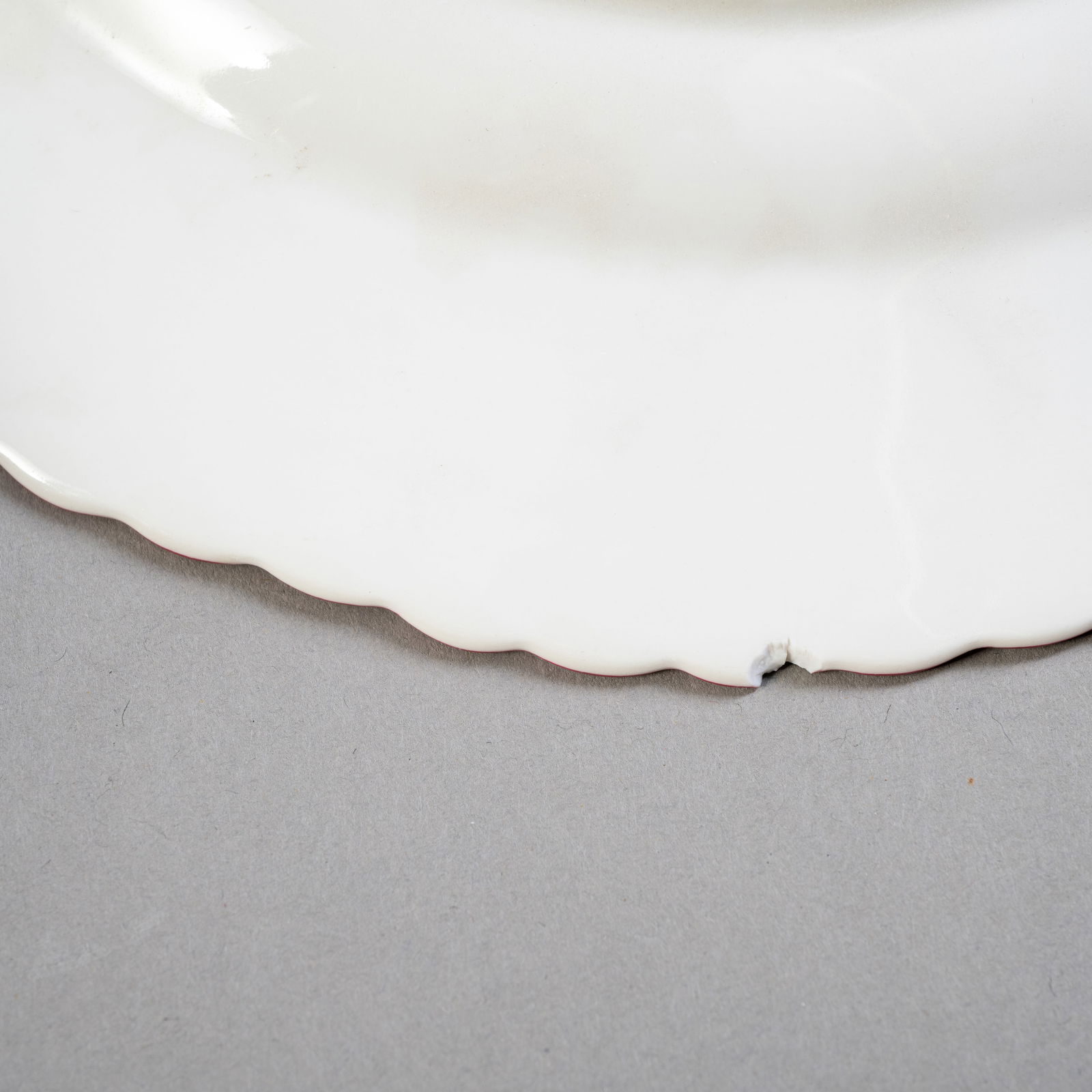 TRAY AND SIX PLATES, KPM AND NYMPHENBURG - 4