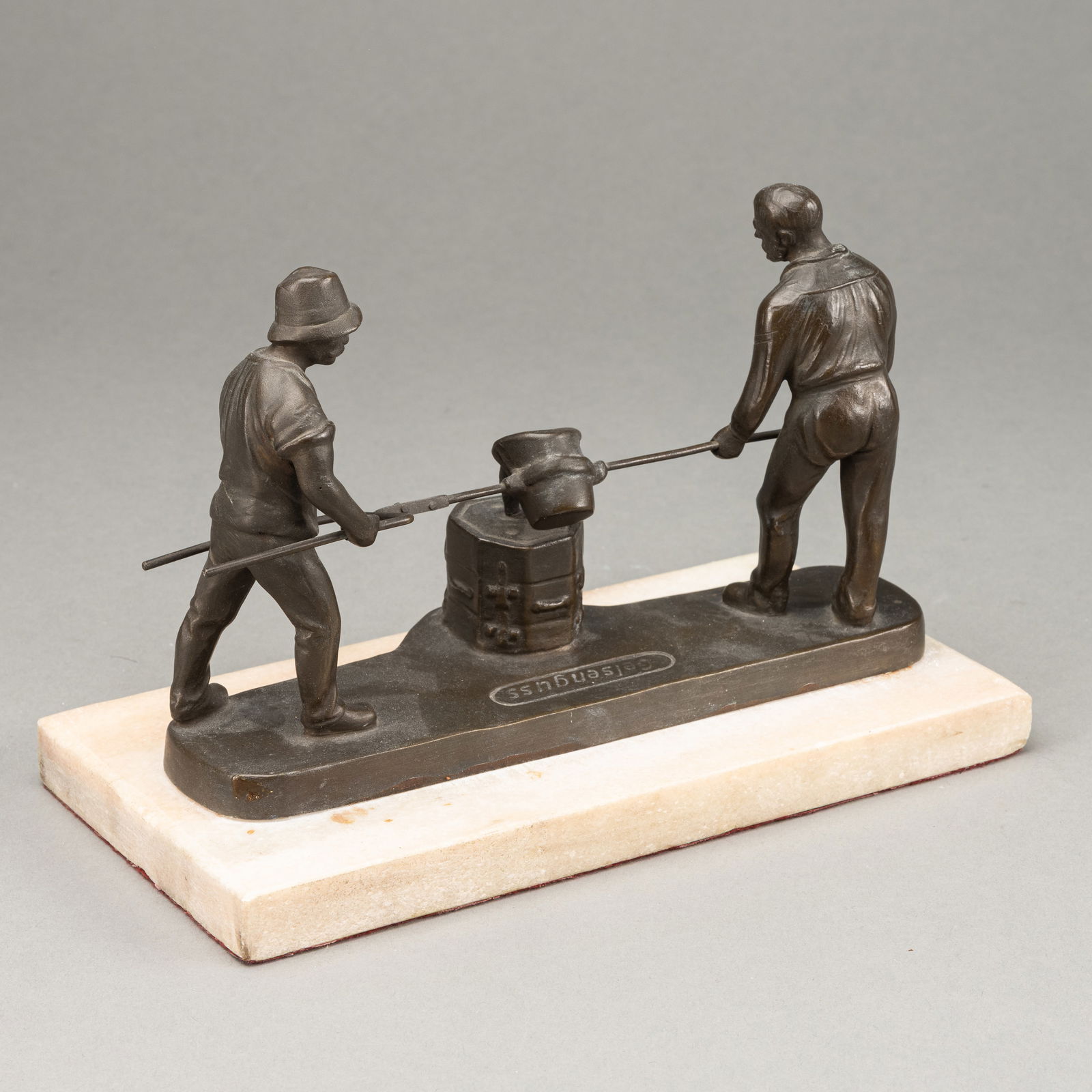 TWO STEEL CASTER - 3