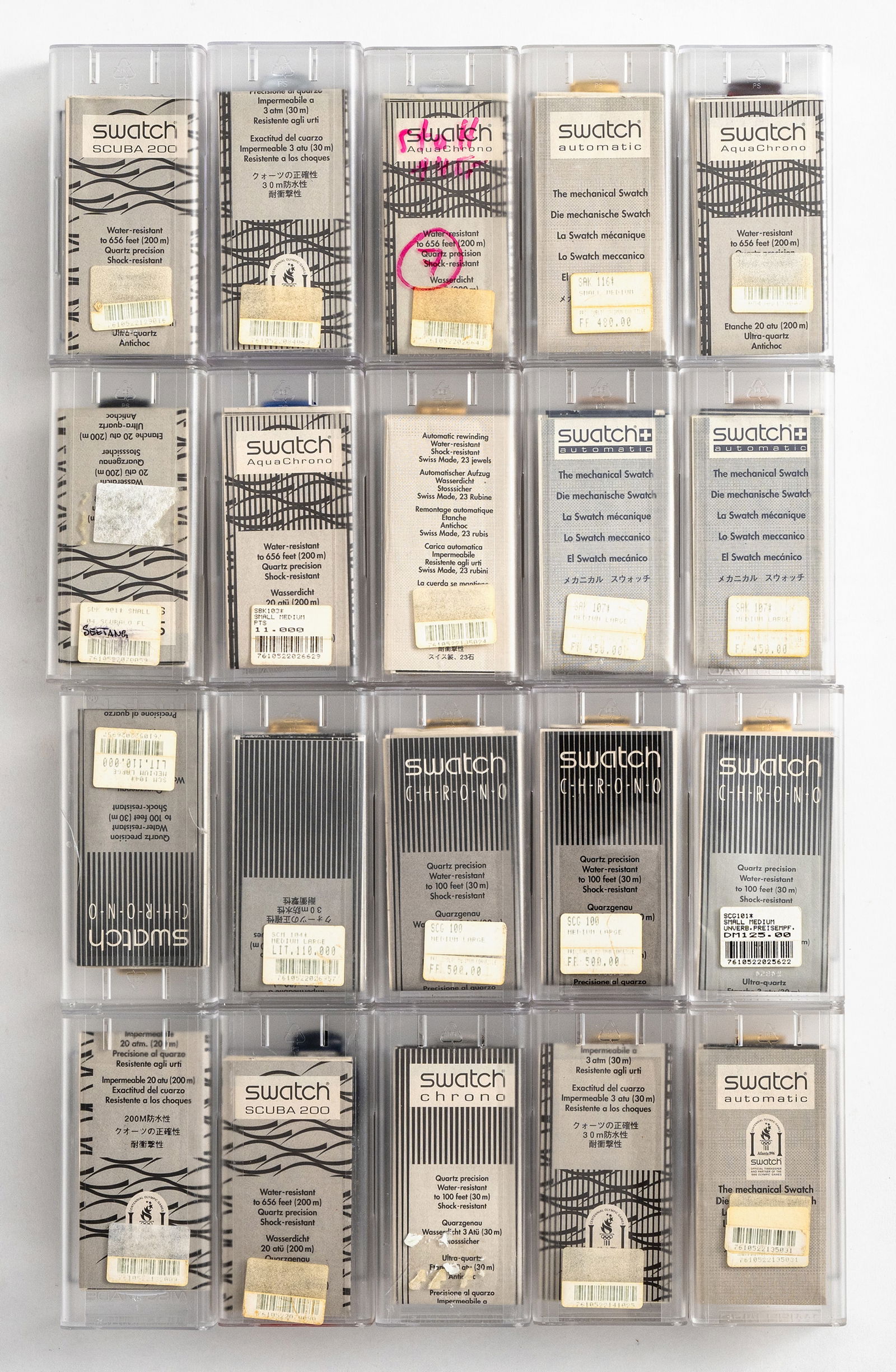 Mixed lot of 20 Swatch watches - 2