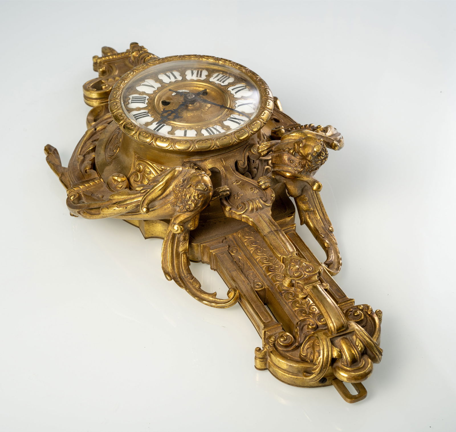 A GERMAN WALL CLOCK - 3