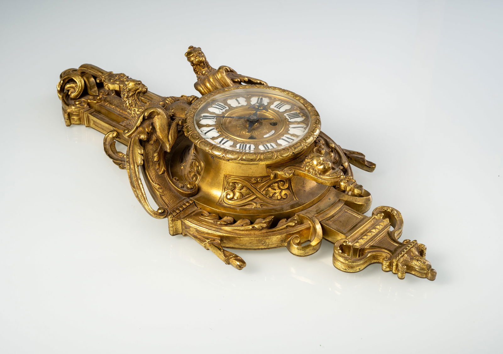 A GERMAN WALL CLOCK - 4