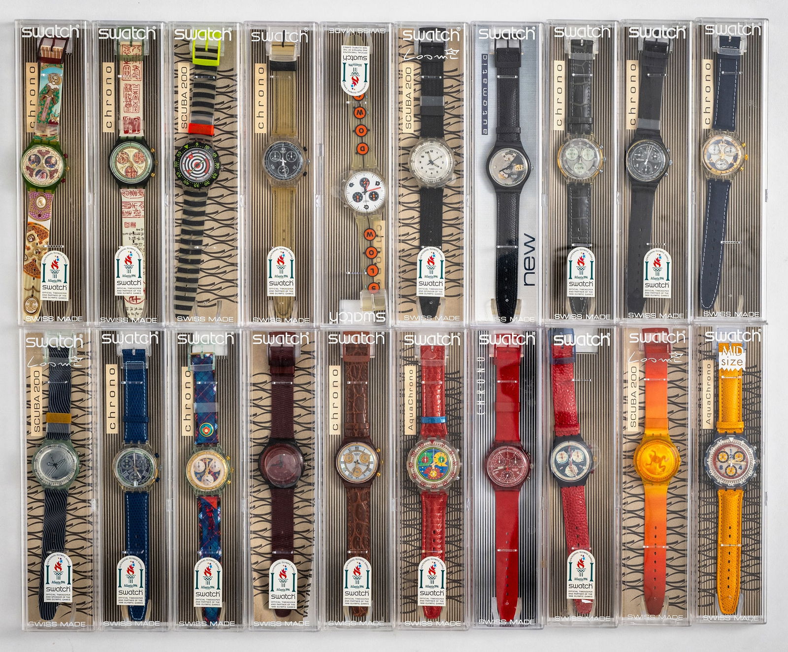 Mixed lot of 20 Swatch watches - 2