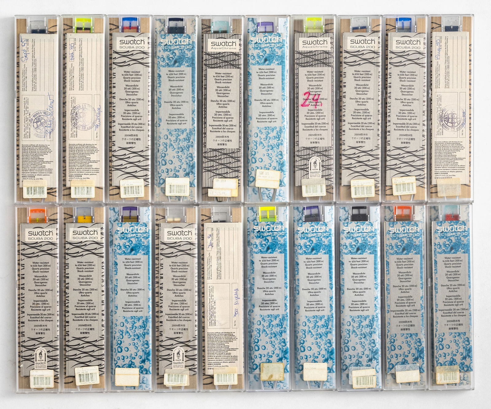 Mixed lot of 20 Swatch watches - 2