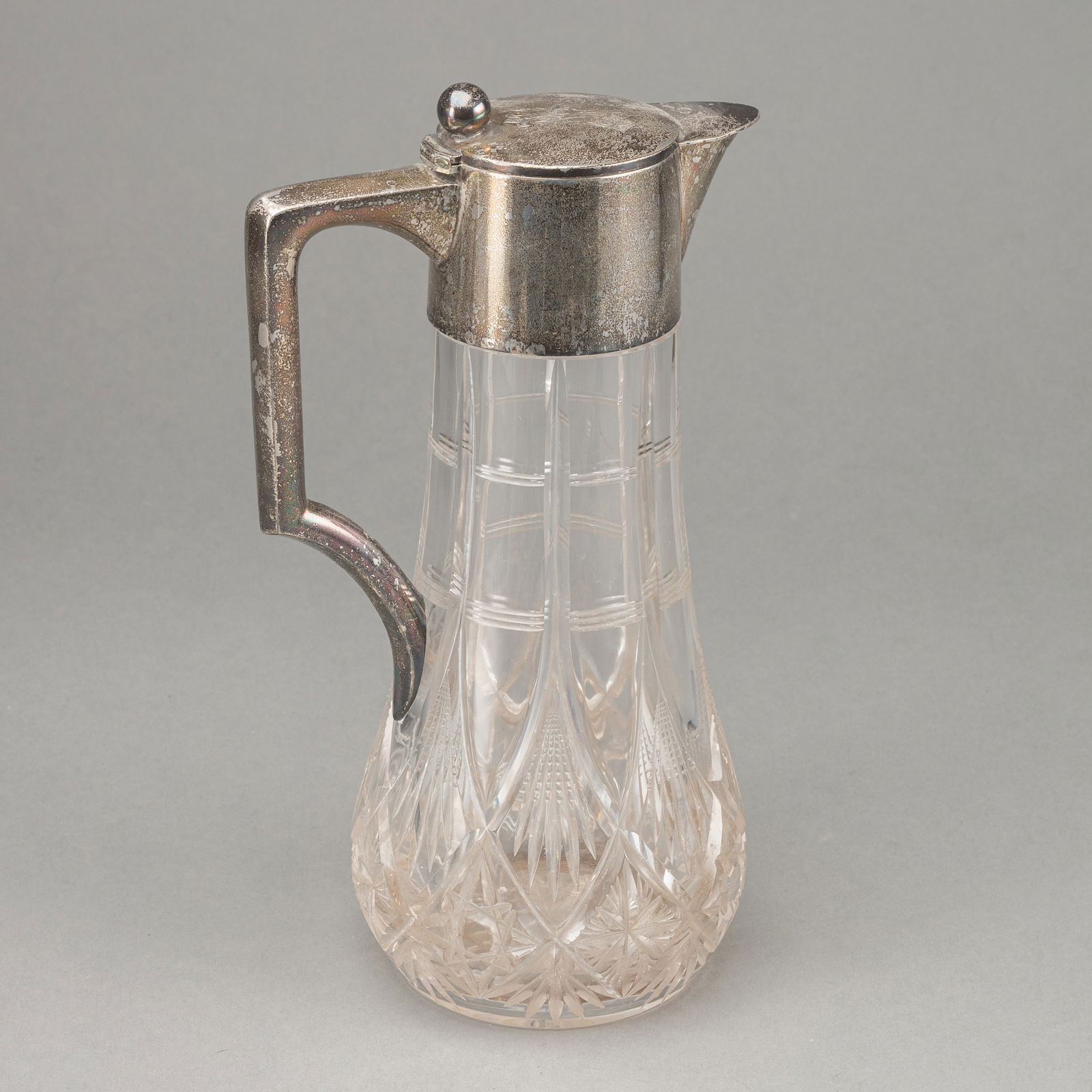 A SILVER MOUNTED WINE JAR - 2