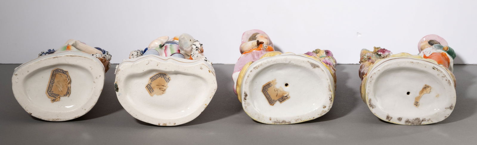 FOUR ENGLISH STONEWARE FIGURES - 3