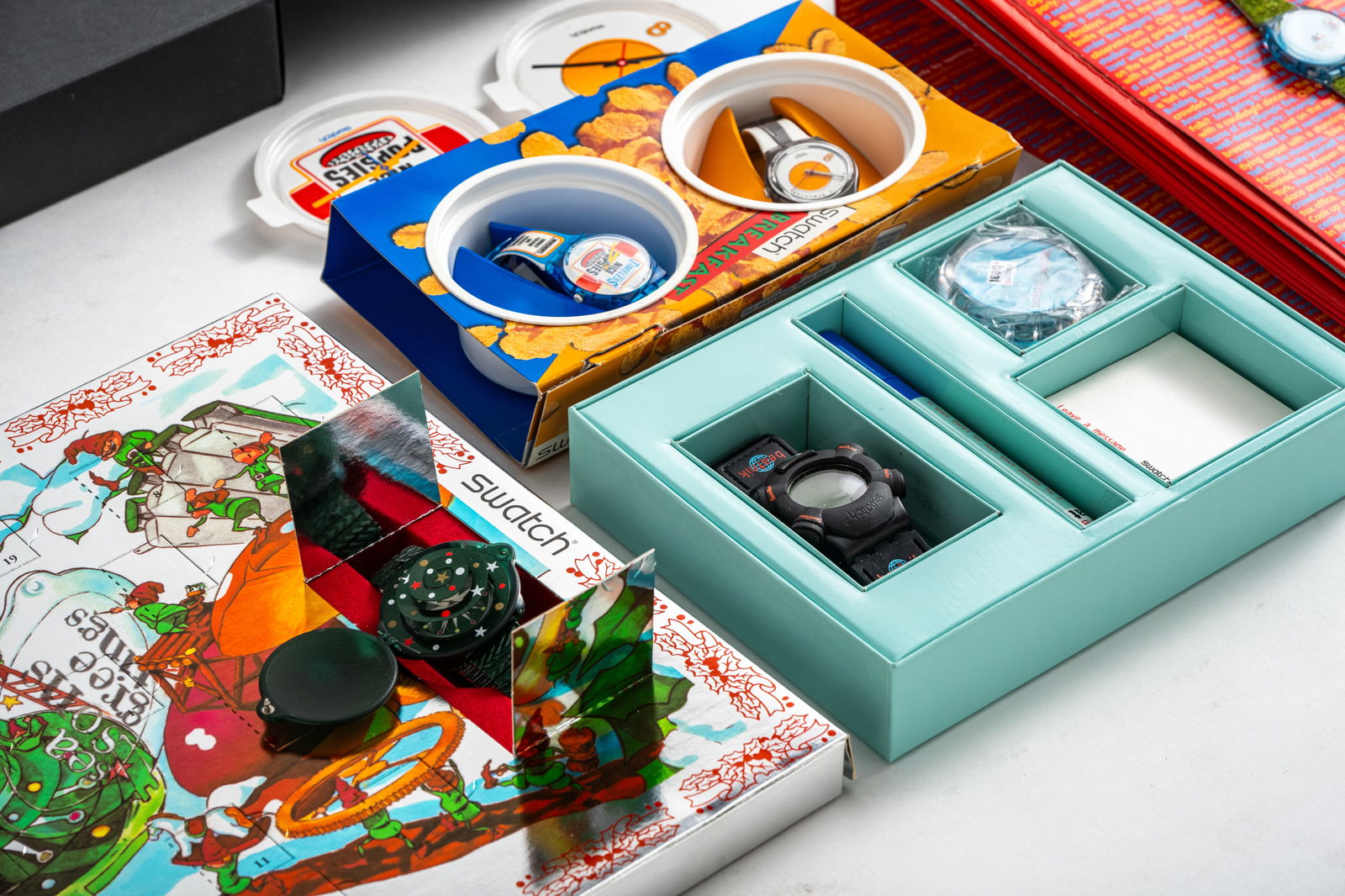 Mixed lot of 16 Swatch watches - 4