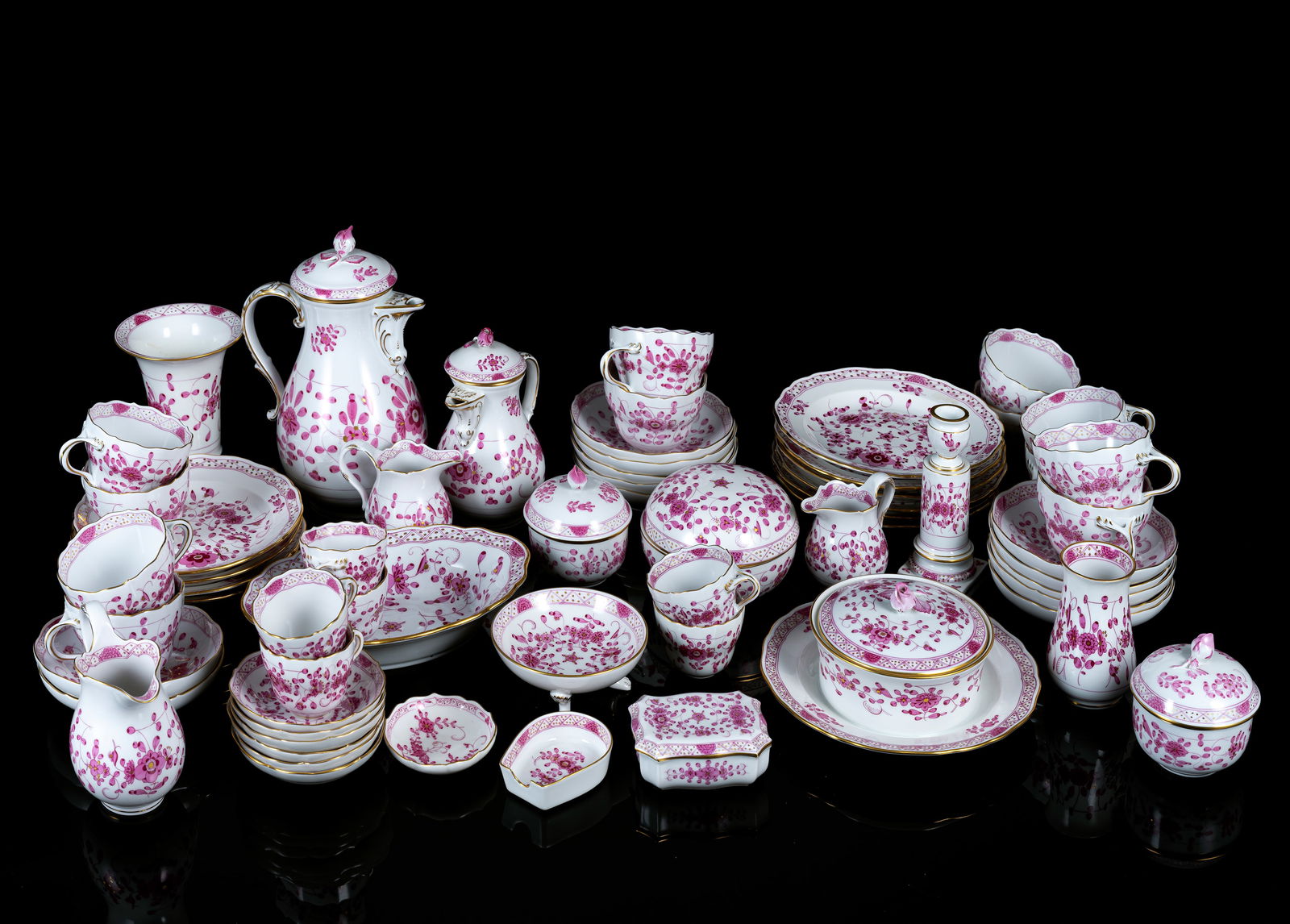 A MEISSEN COFFEE AND MOCCA SERVICE (1 of 3)