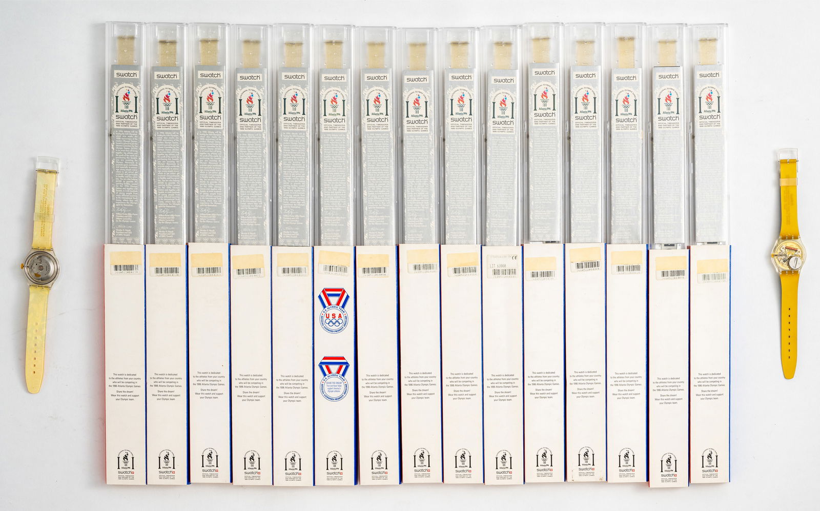 Mixed lot of 17 Swatch watches - 2