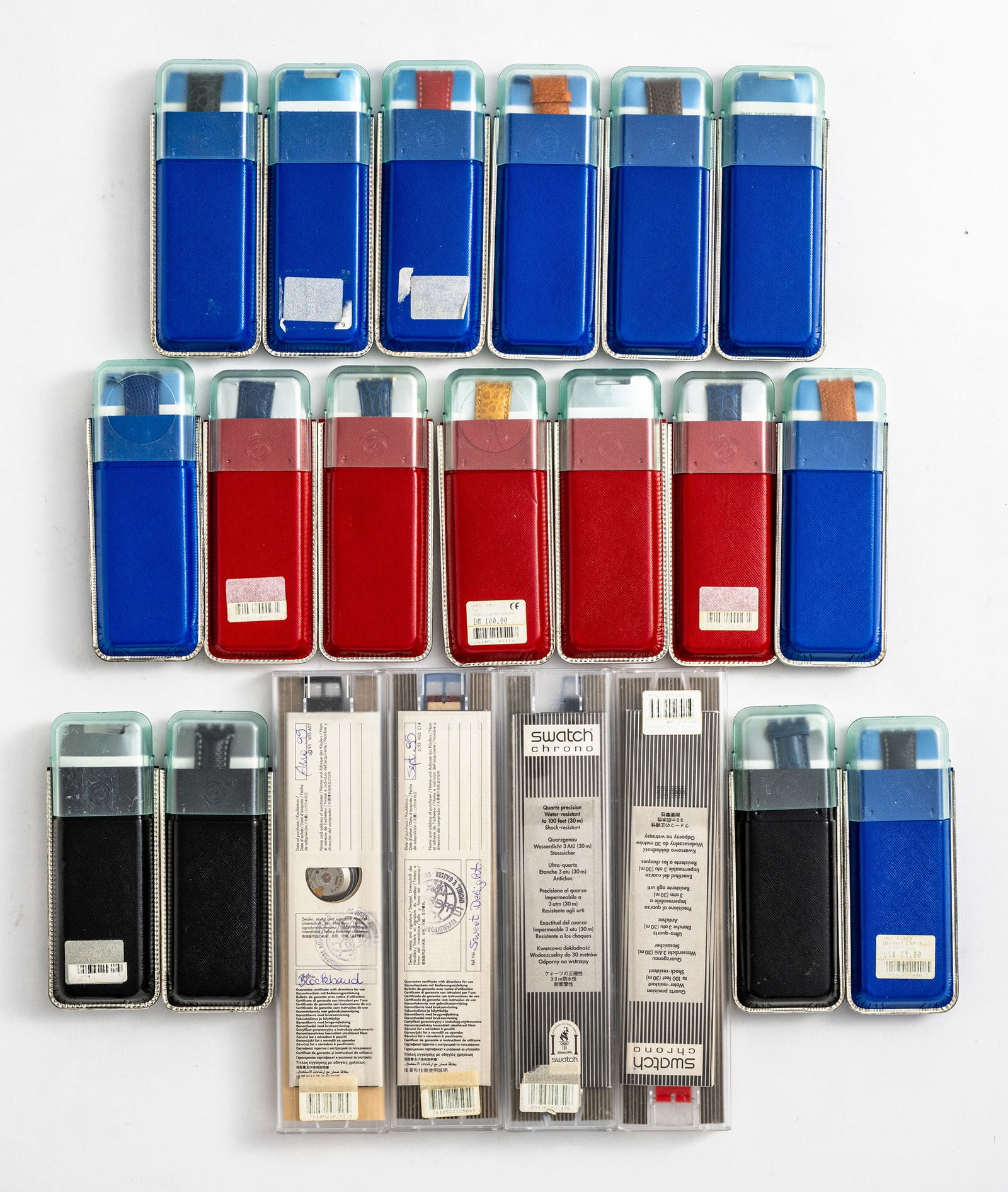 Mixed lot of 21 Swatch watches - 2