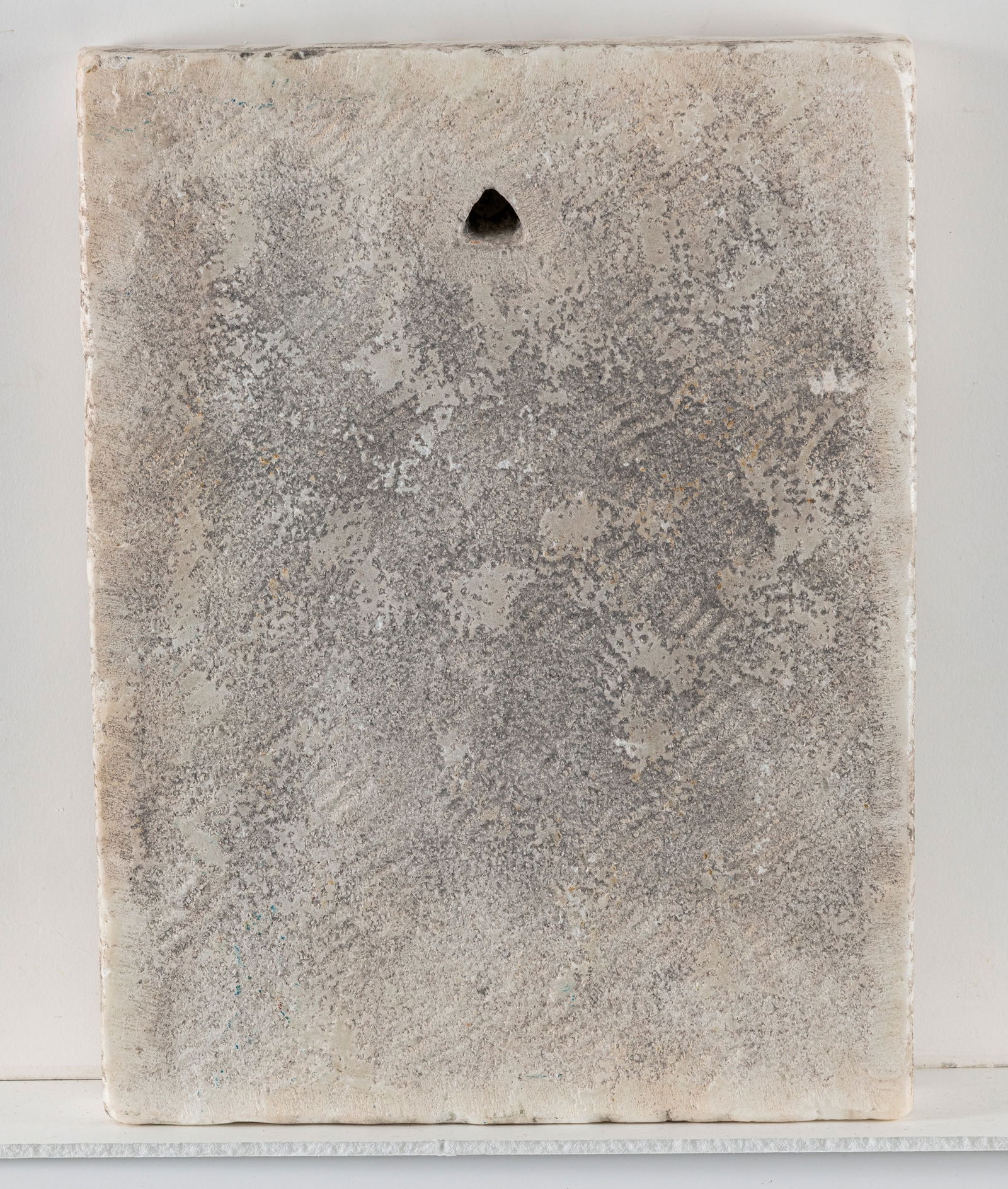 A WHITE MARBLE RELIEF - 3