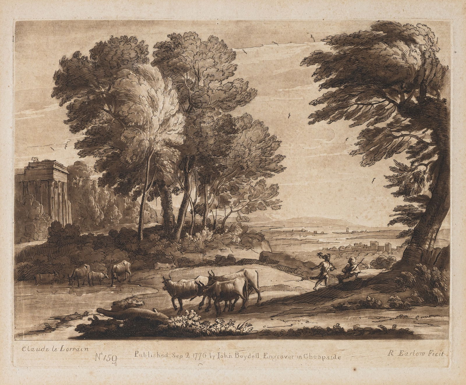 Earlom Richard (after Lorrain) (1 of 8)