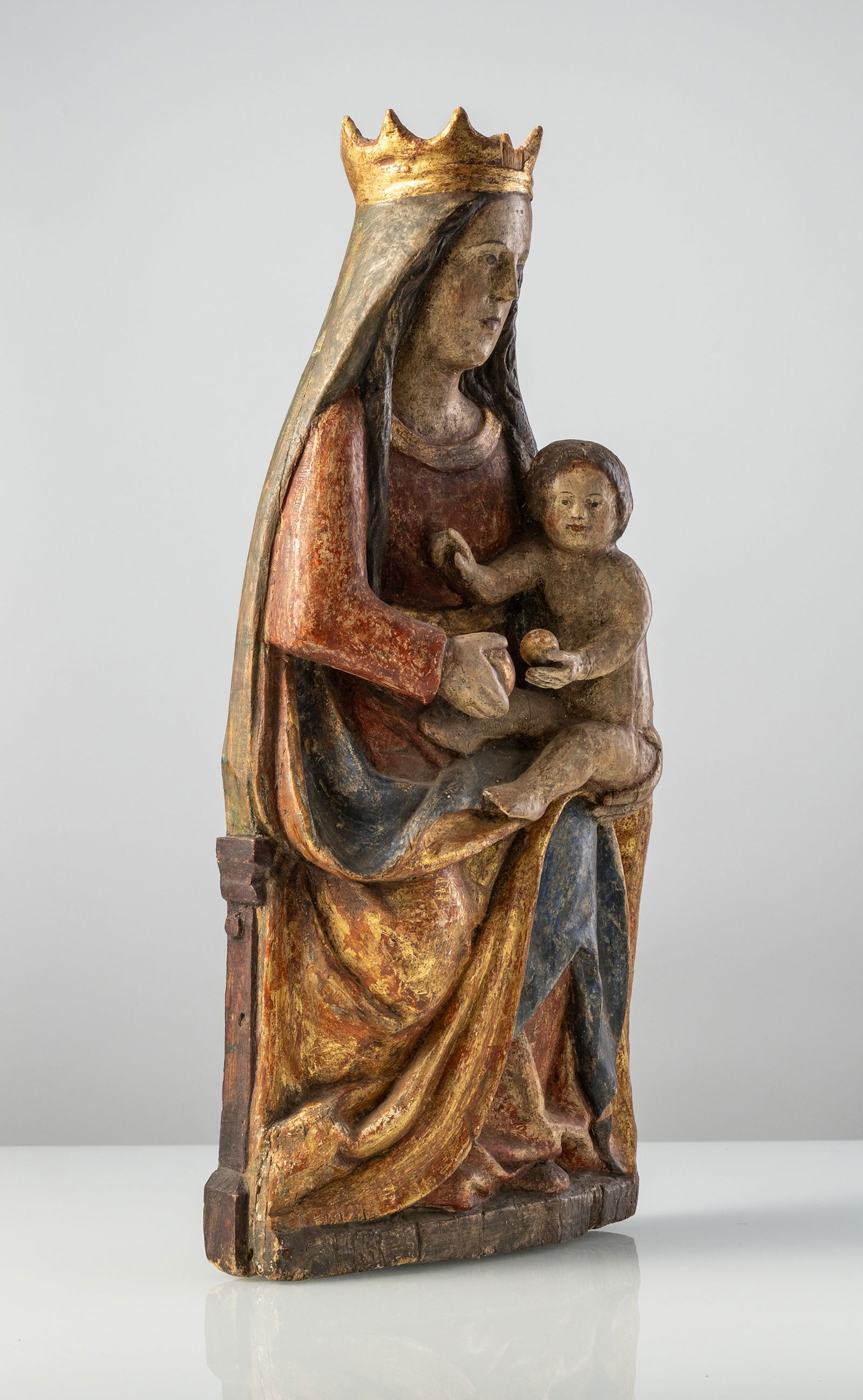 VIRGIN AND CHILD ENTHRONED - 2