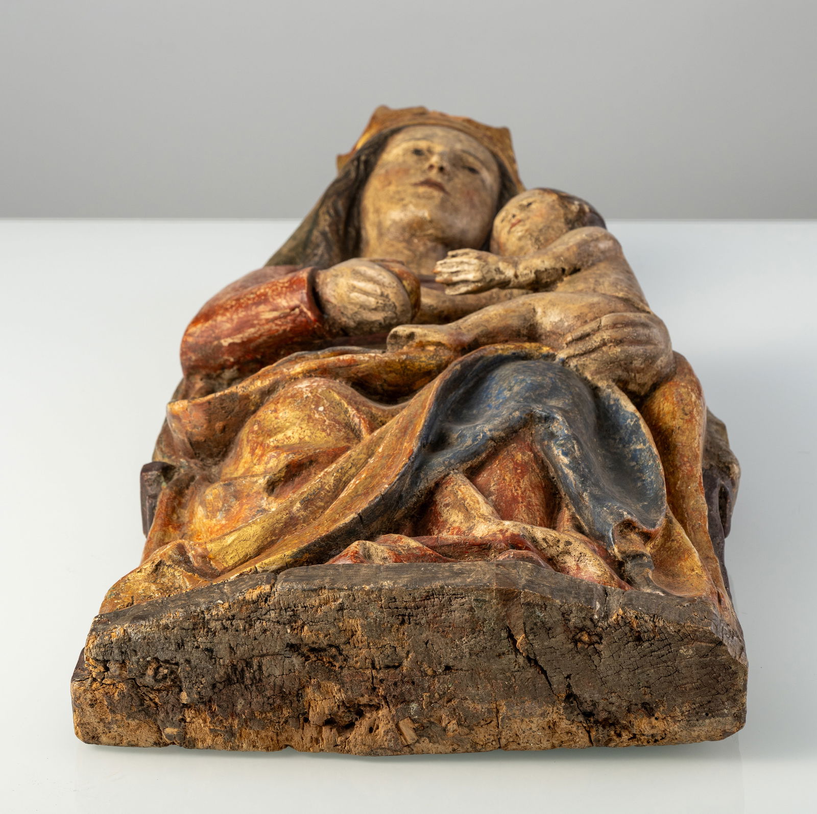 VIRGIN AND CHILD ENTHRONED - 3