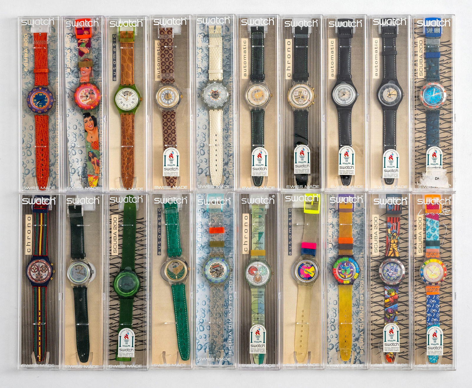 Mixed lot of 20 Swatch watches - 2