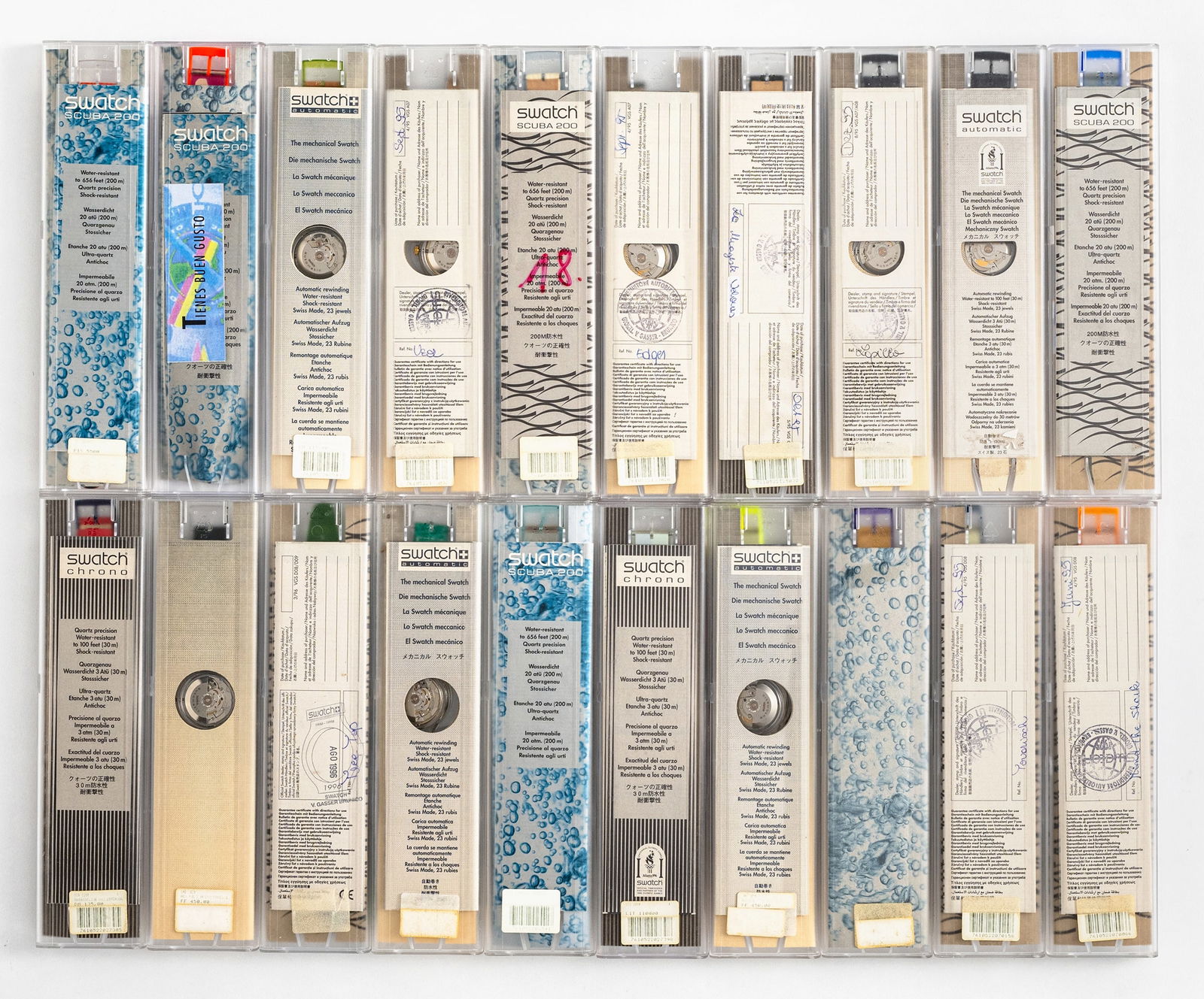 Mixed lot of 20 Swatch watches - 3