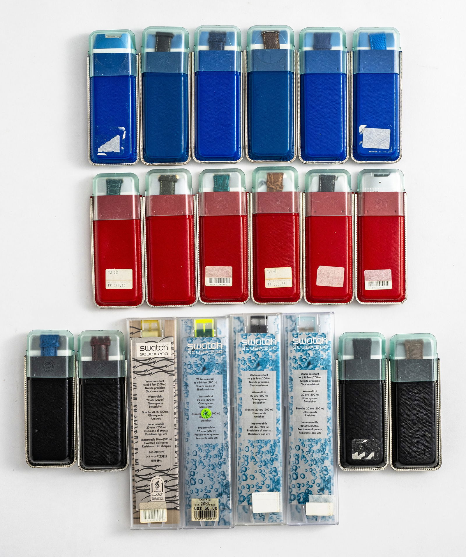 Mixed lot of 24 Swatch watches - 2