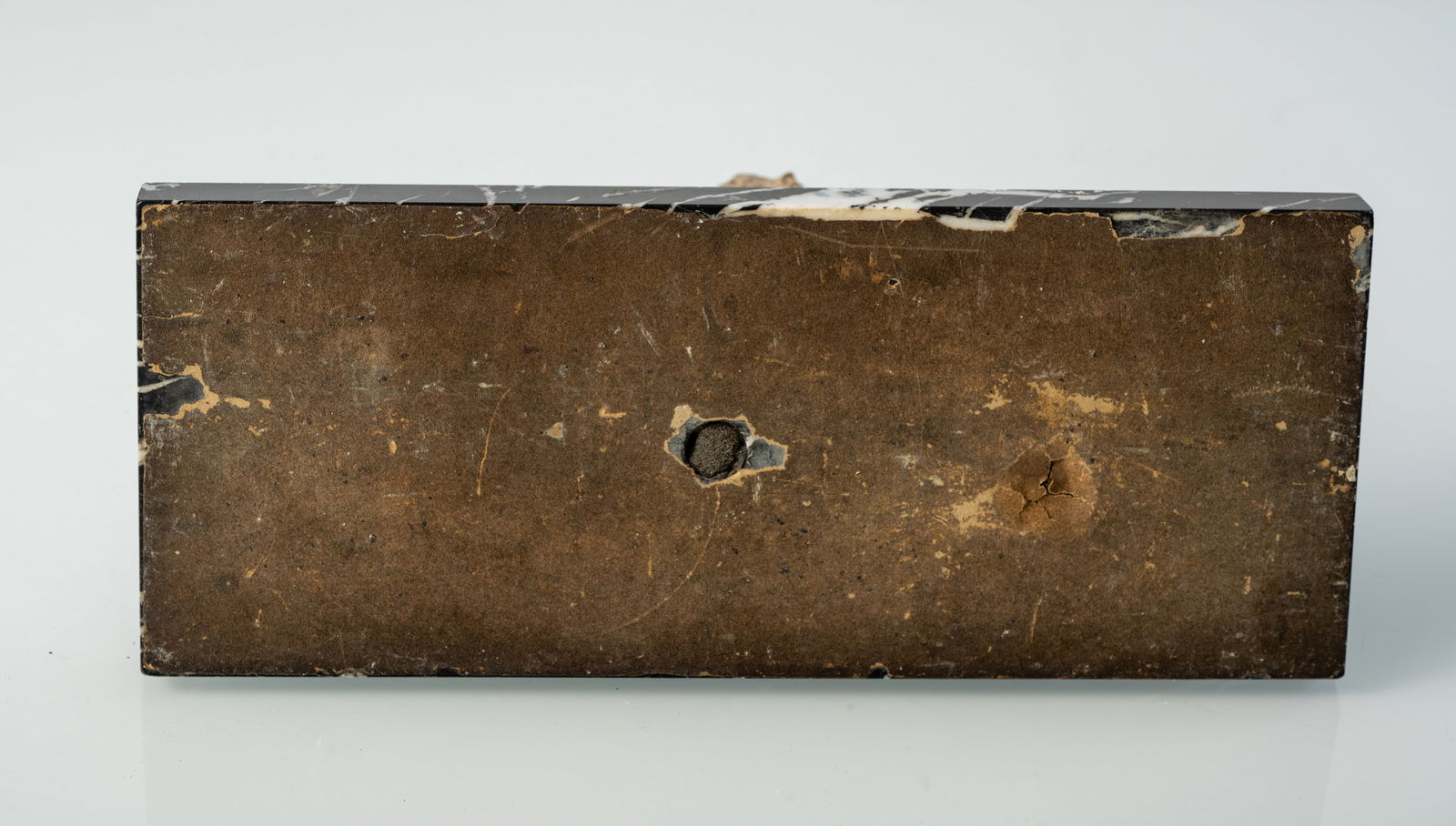 HETTIER & VINCENT ART DECO GLASS PANEL TABLE LAMP - 5