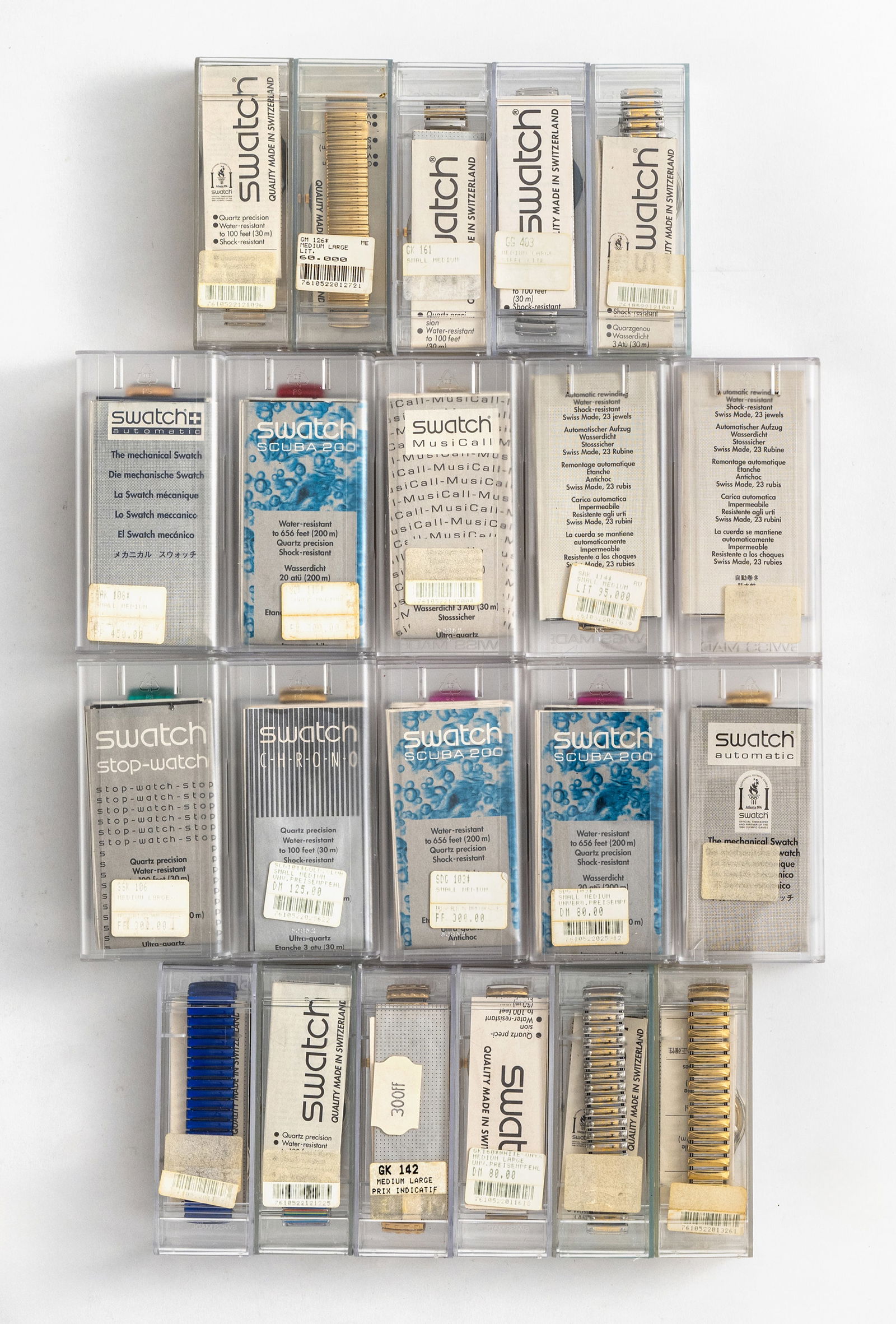 Mixed lot of 21 Swatch watches - 2