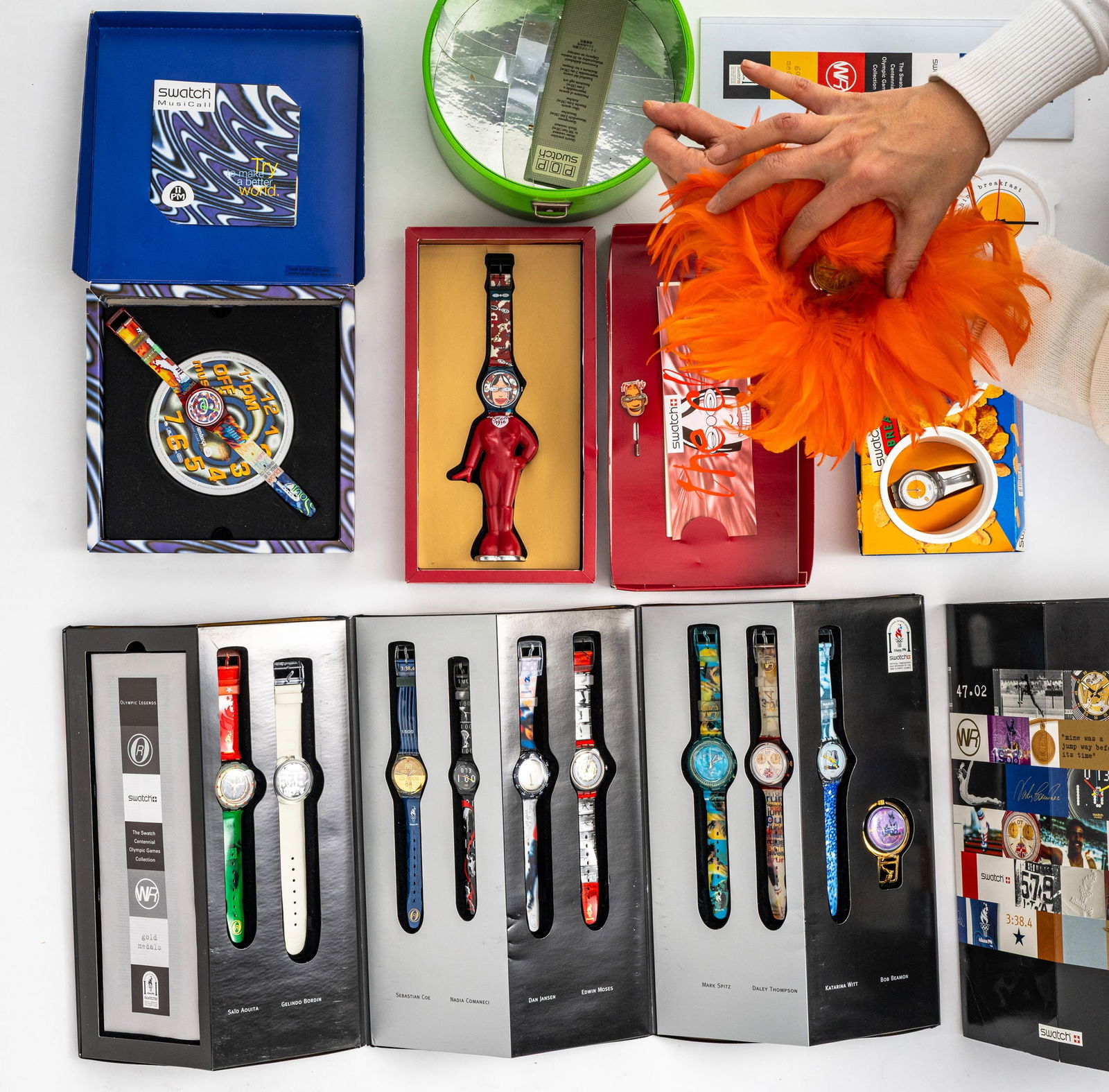 Mixed lot of 15 Swatch watches - 3