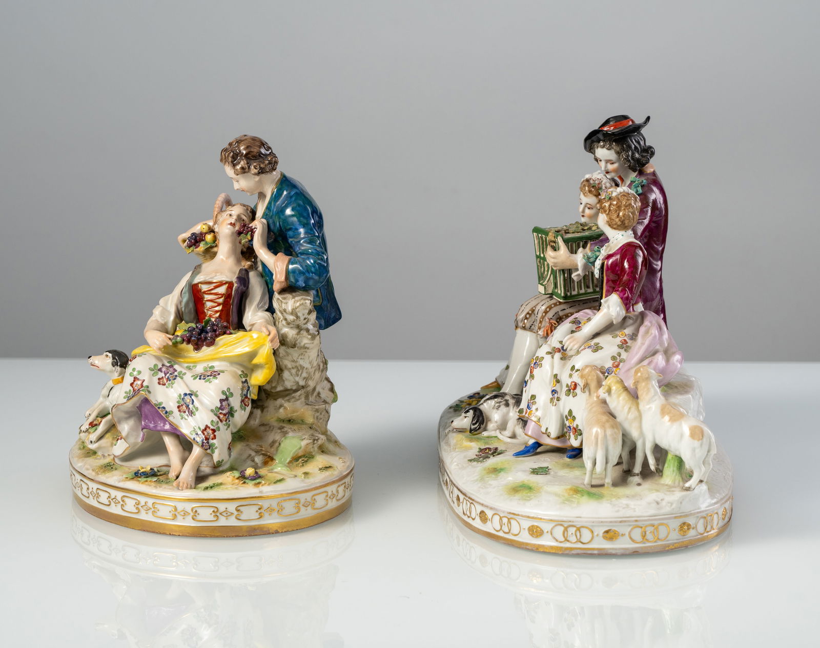 TWO GROUPS OF SHEPHERDERS - 4