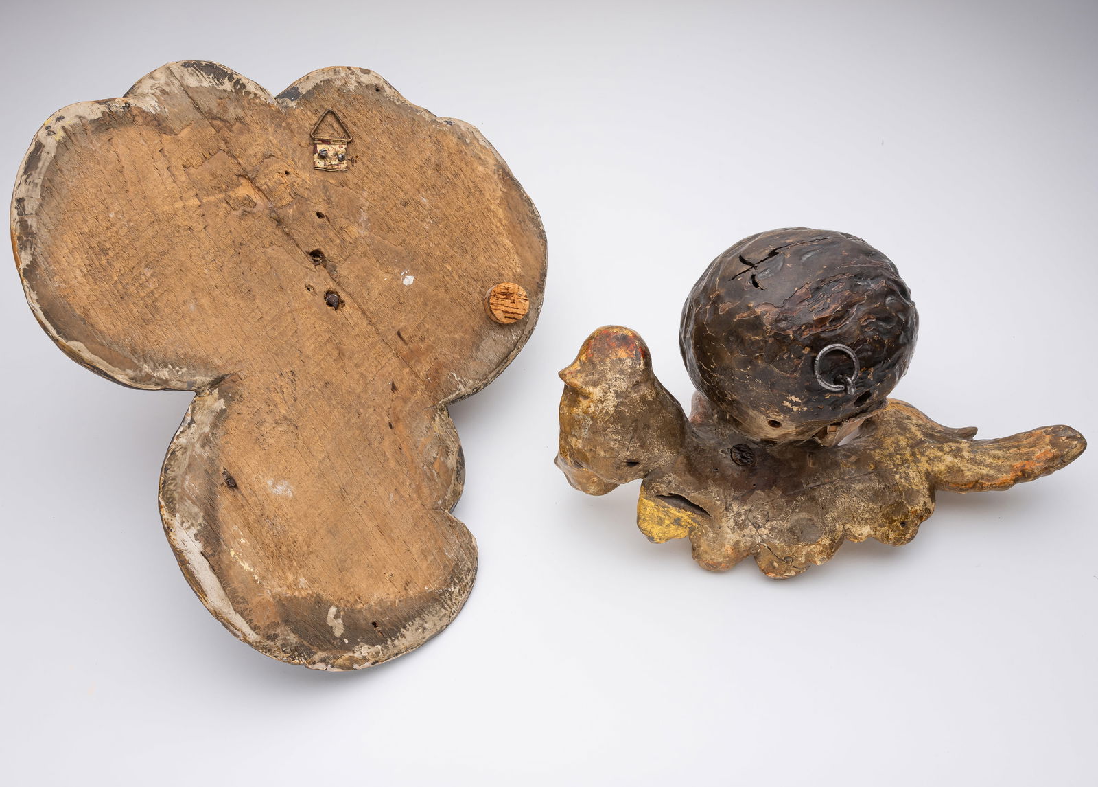 TWO WINGED PUTTO HEADS - 2