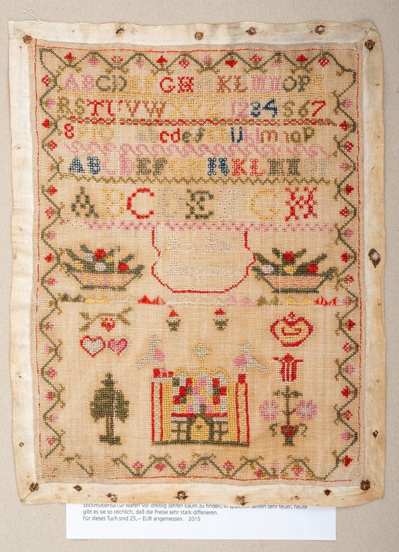 TWO EMBROIDERY SAMPLERS - 3