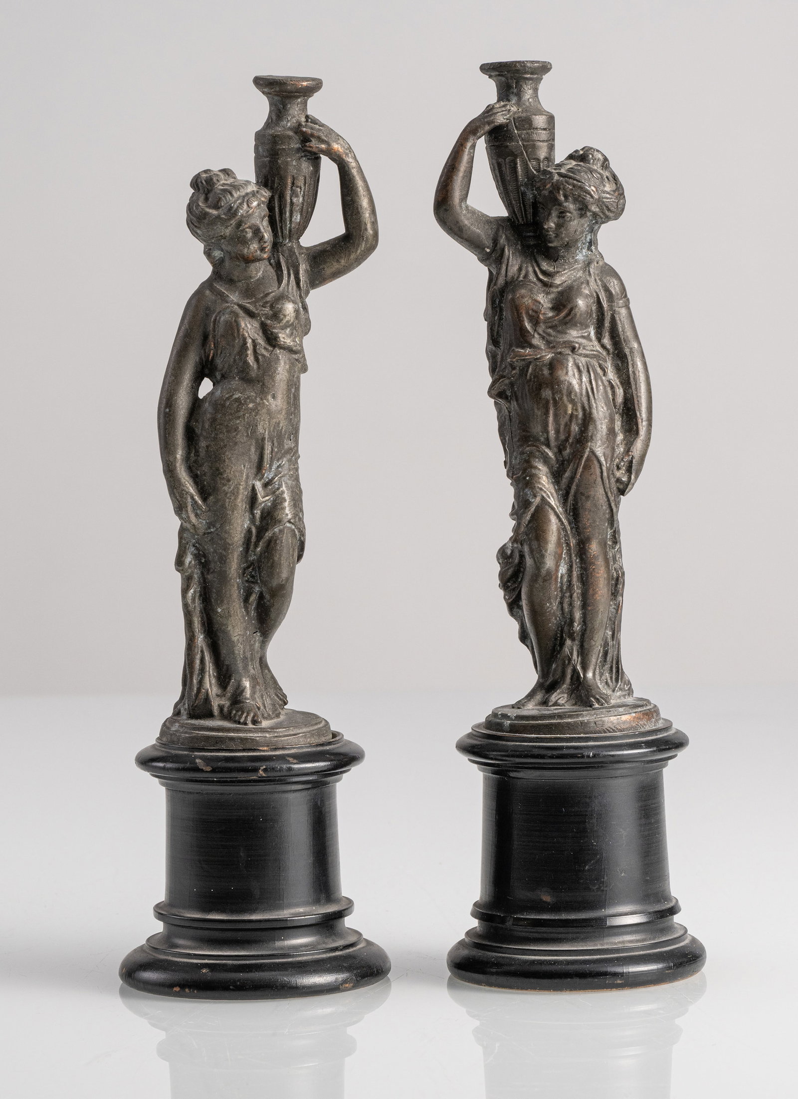 TWO WATER CARRIER FIGURINES - 2