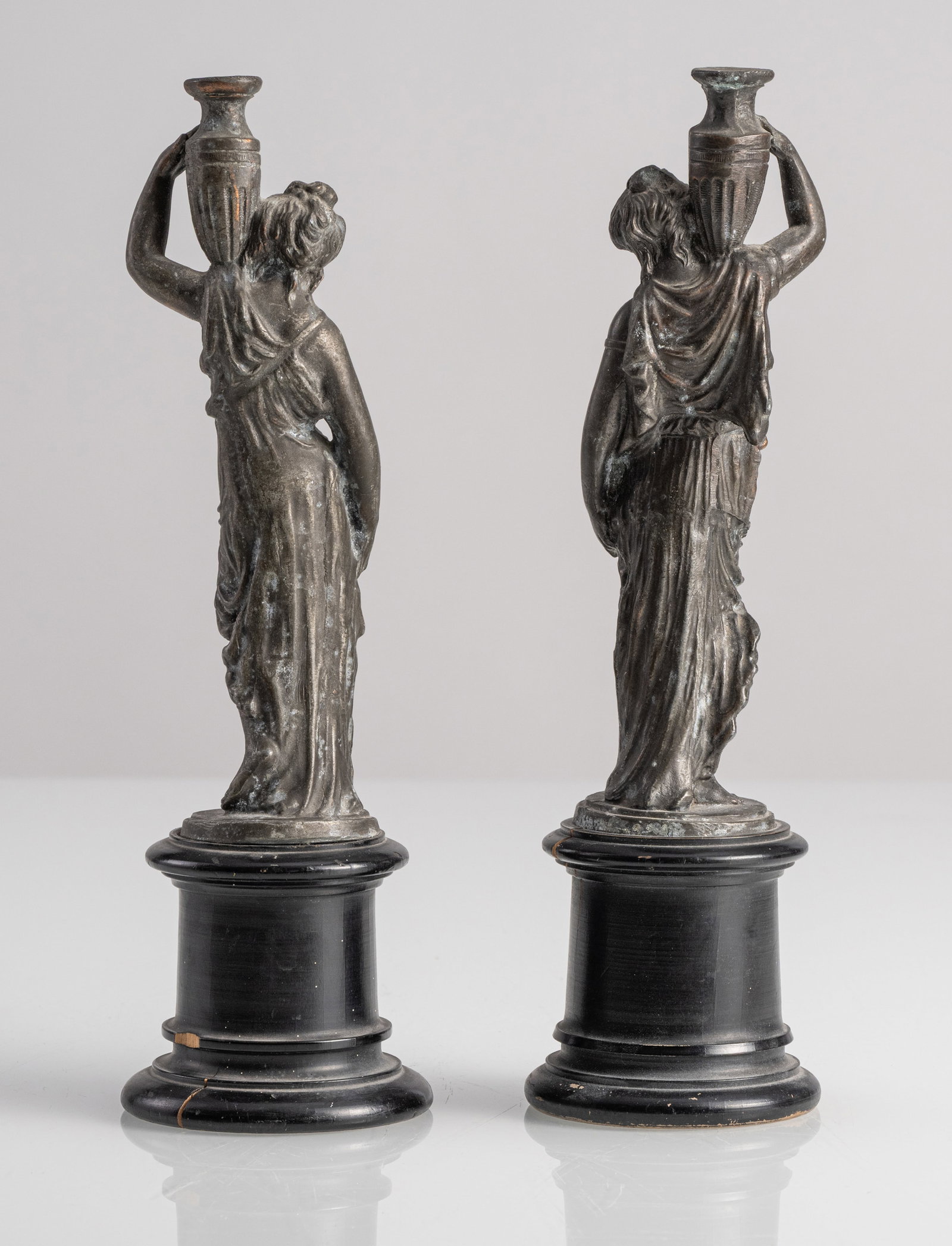 TWO WATER CARRIER FIGURINES - 4