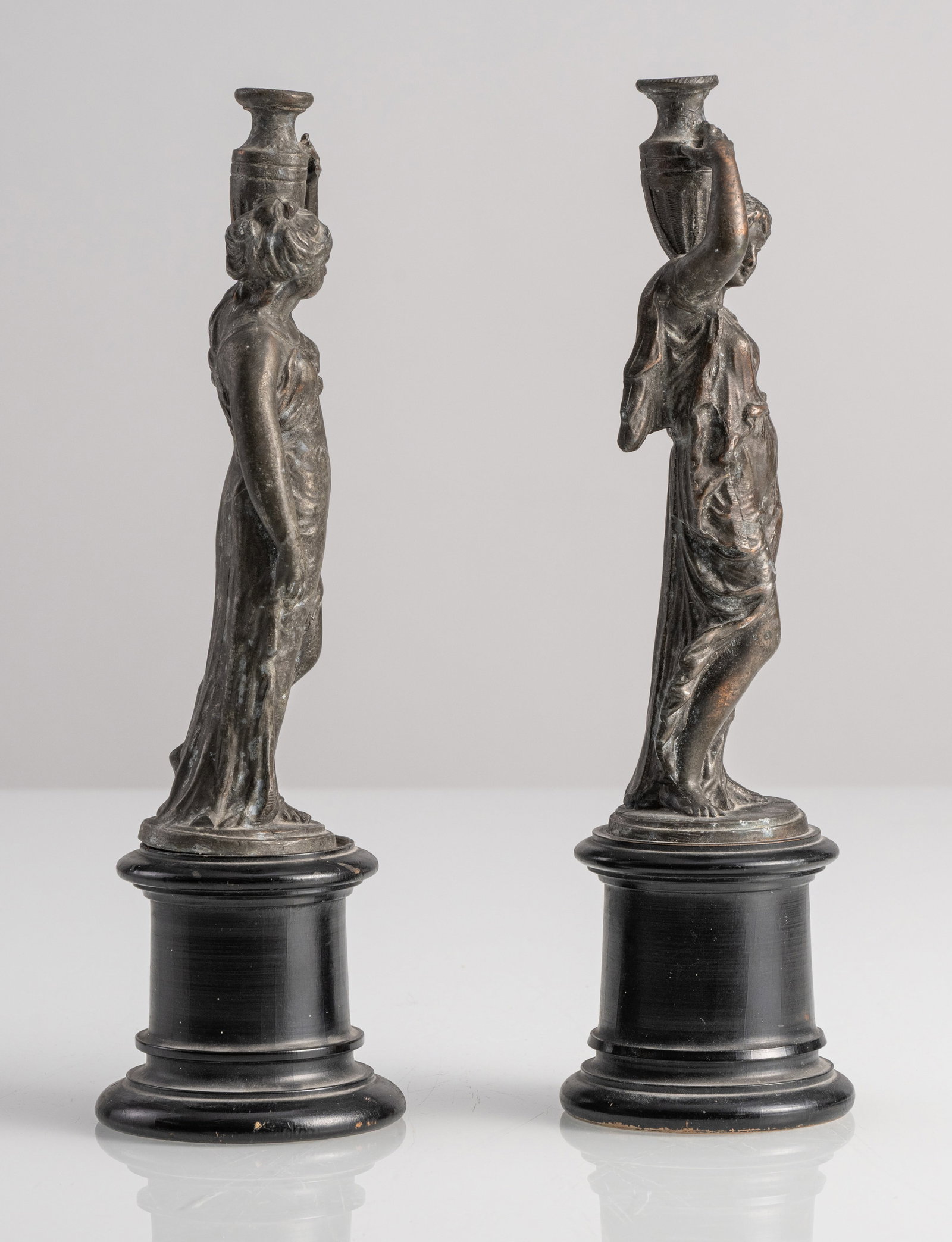 TWO WATER CARRIER FIGURINES - 5