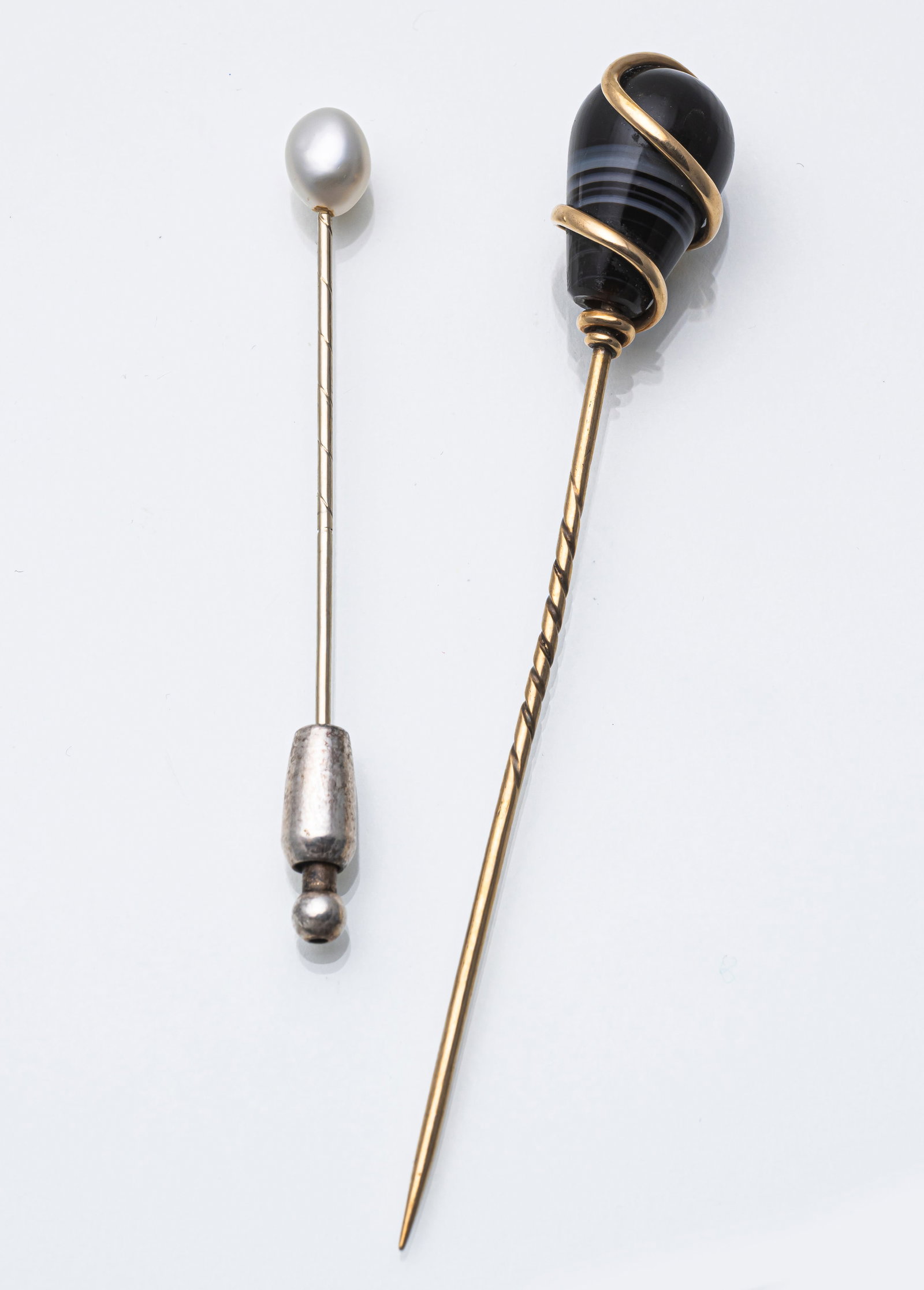TWO GOLD ASCOT PINS - 3