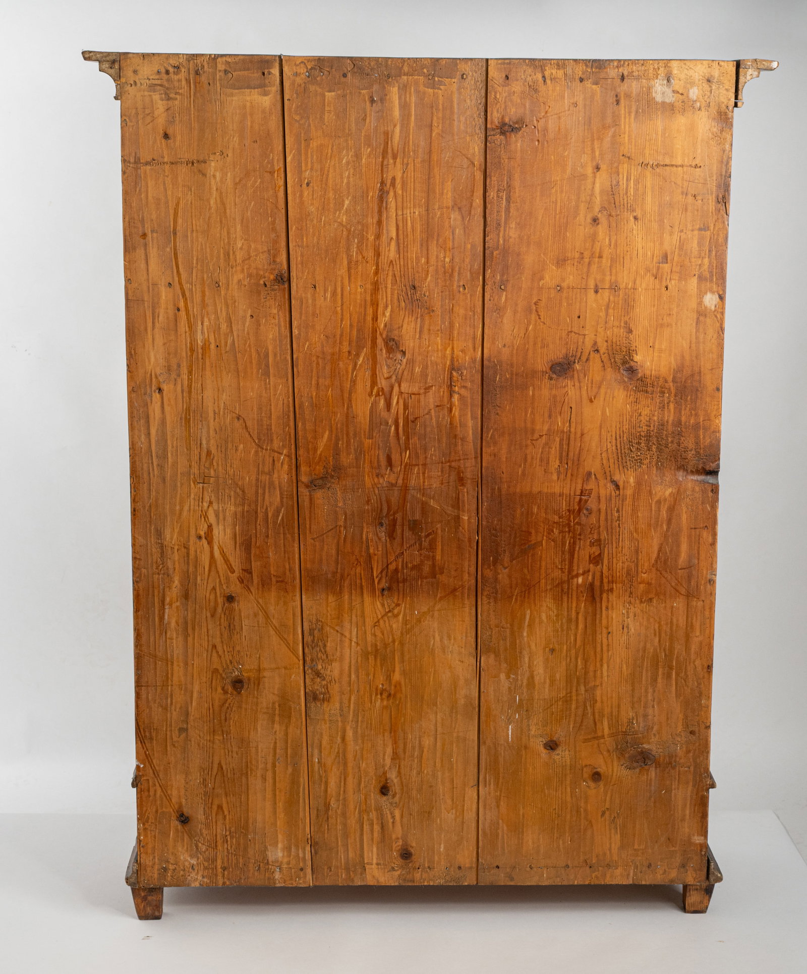 A SOUTH GERMAN POLYCHROME-PAINTED CUPBOARD - 6
