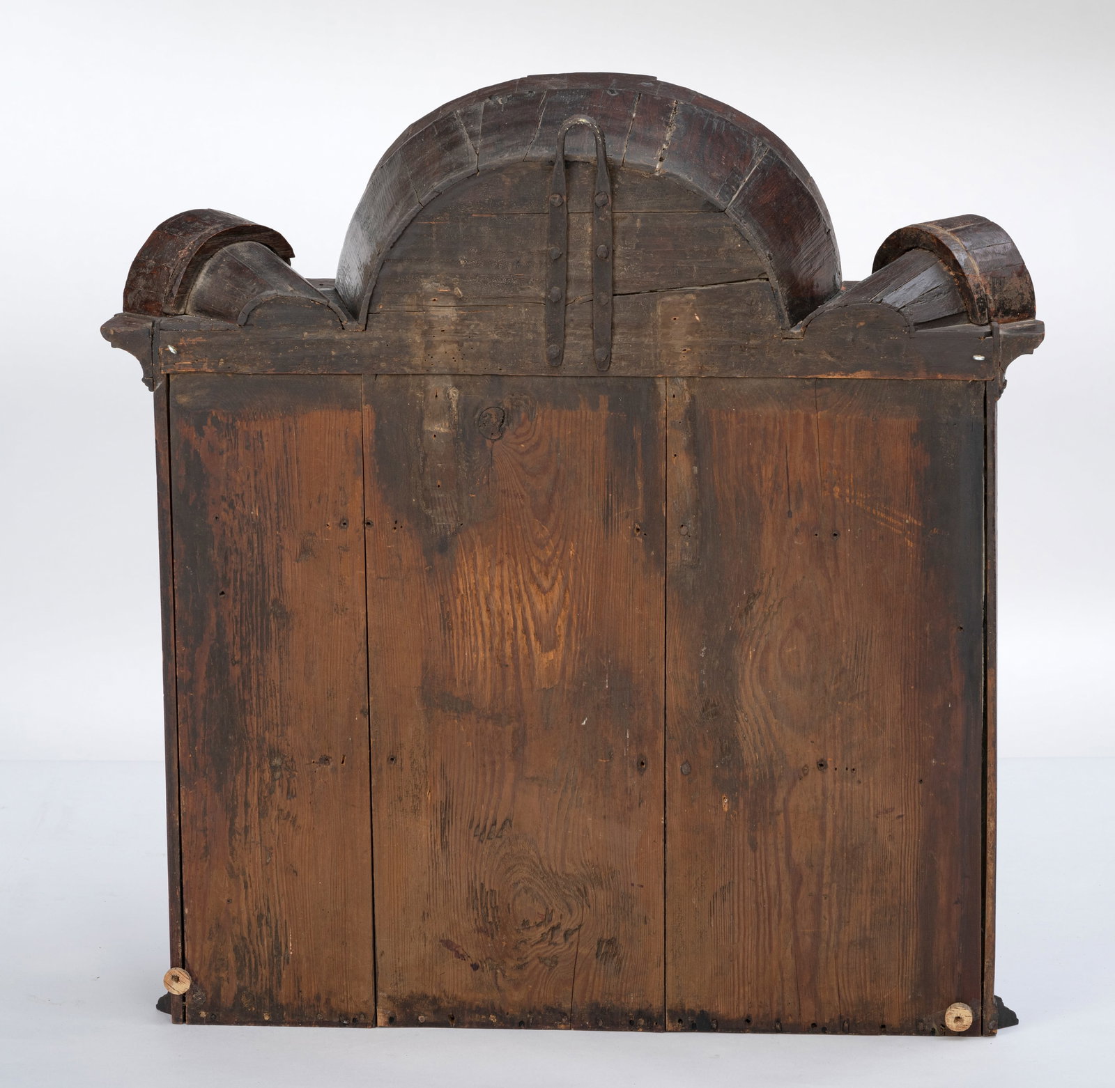A Dutch colonial mahogany hanging display case - 5