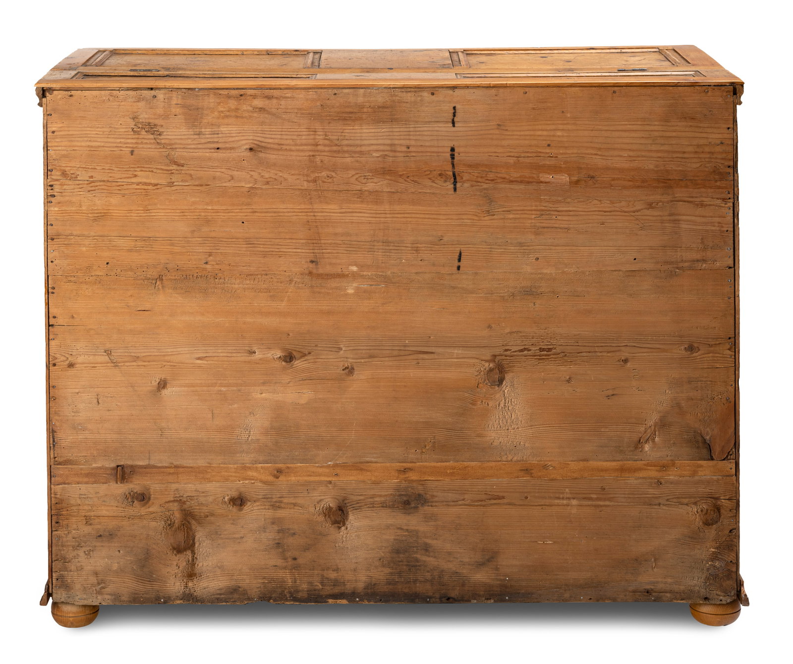 An Austrian pinewood chest of drawers - 3