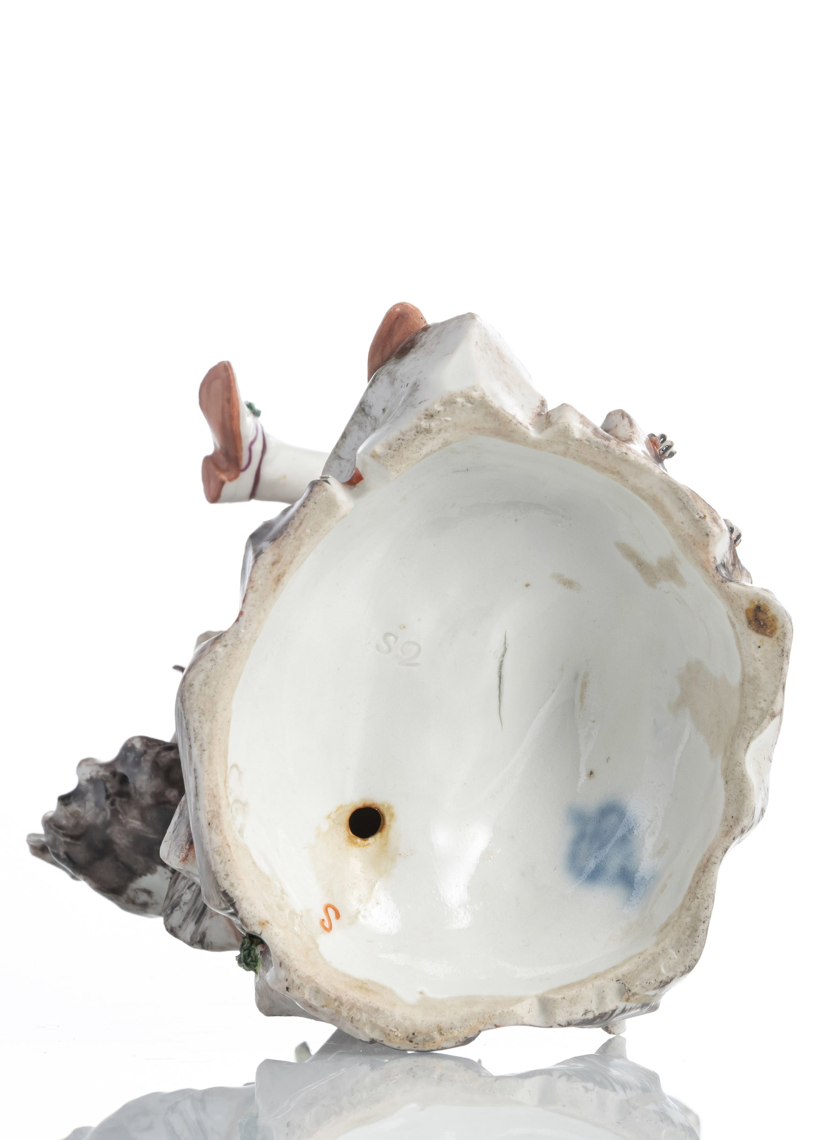 A LUDWIGSBURG PORCELAIN FLUTE PLAYER - 5