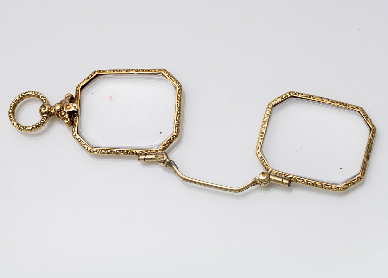 A TIFFANY & CO. GOLD LORGNON - 3
