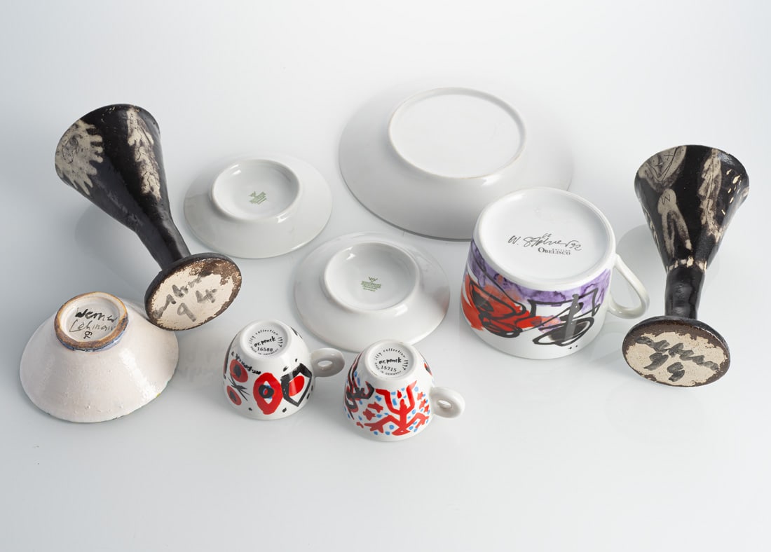 Convolute: 3 cups, 1 bowl and 2 mugs - 3