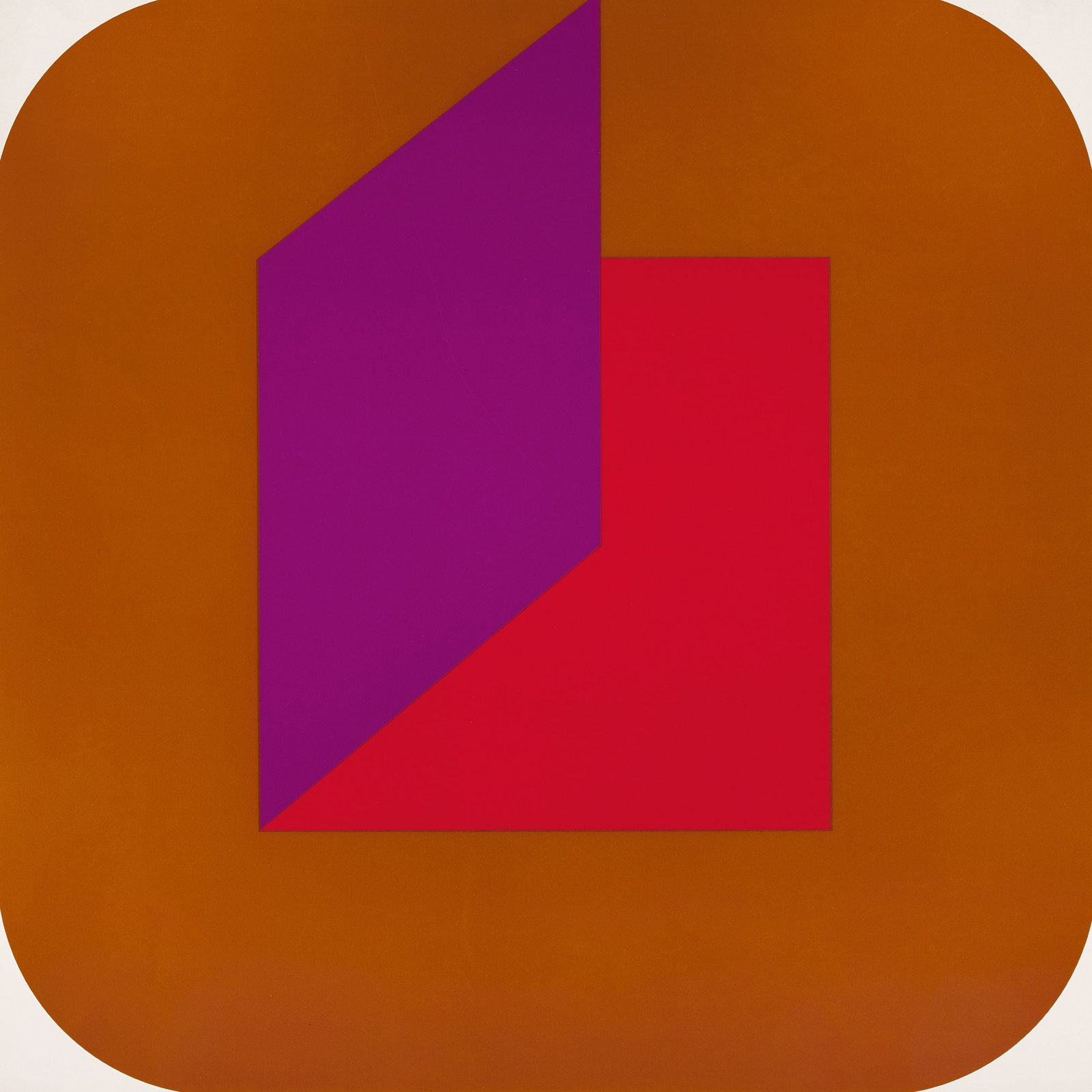 Pfahler, Georg Karl: Pfahler, Georg Karl Emetzheim/Bayern, 1926 - 2002 57,9 x 58,2 cm, o. R. Untitled, c. 1970. Silkscreen print on cardboard. Signed and numbered 32/120 on the reverse. Corporate collection, Germany.