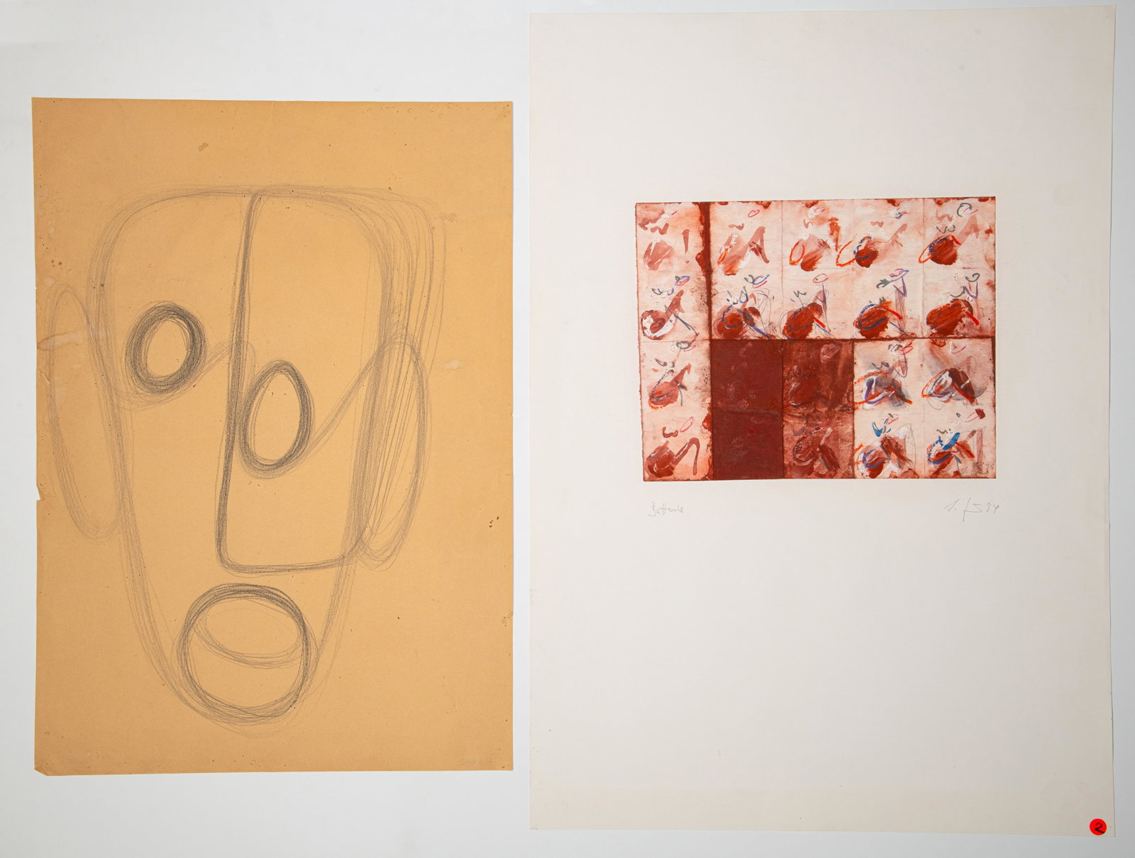Convolute: 16 works on paper - 2