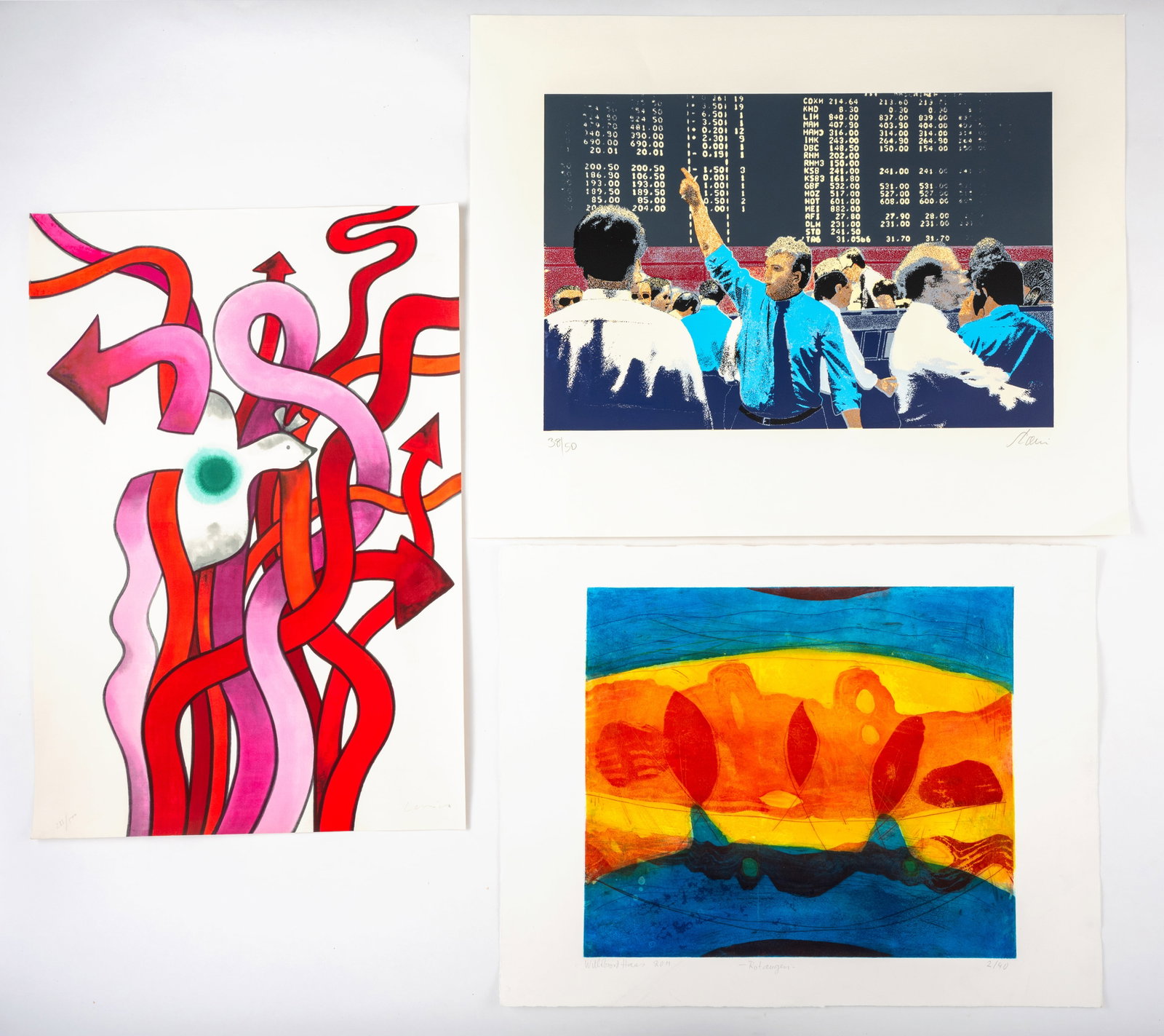 Convolute: 18 works on paper and graphic works - 4