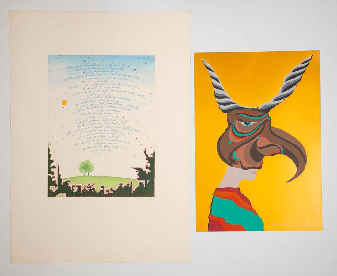 Convolute: 20 works on paper and graphic works - 9