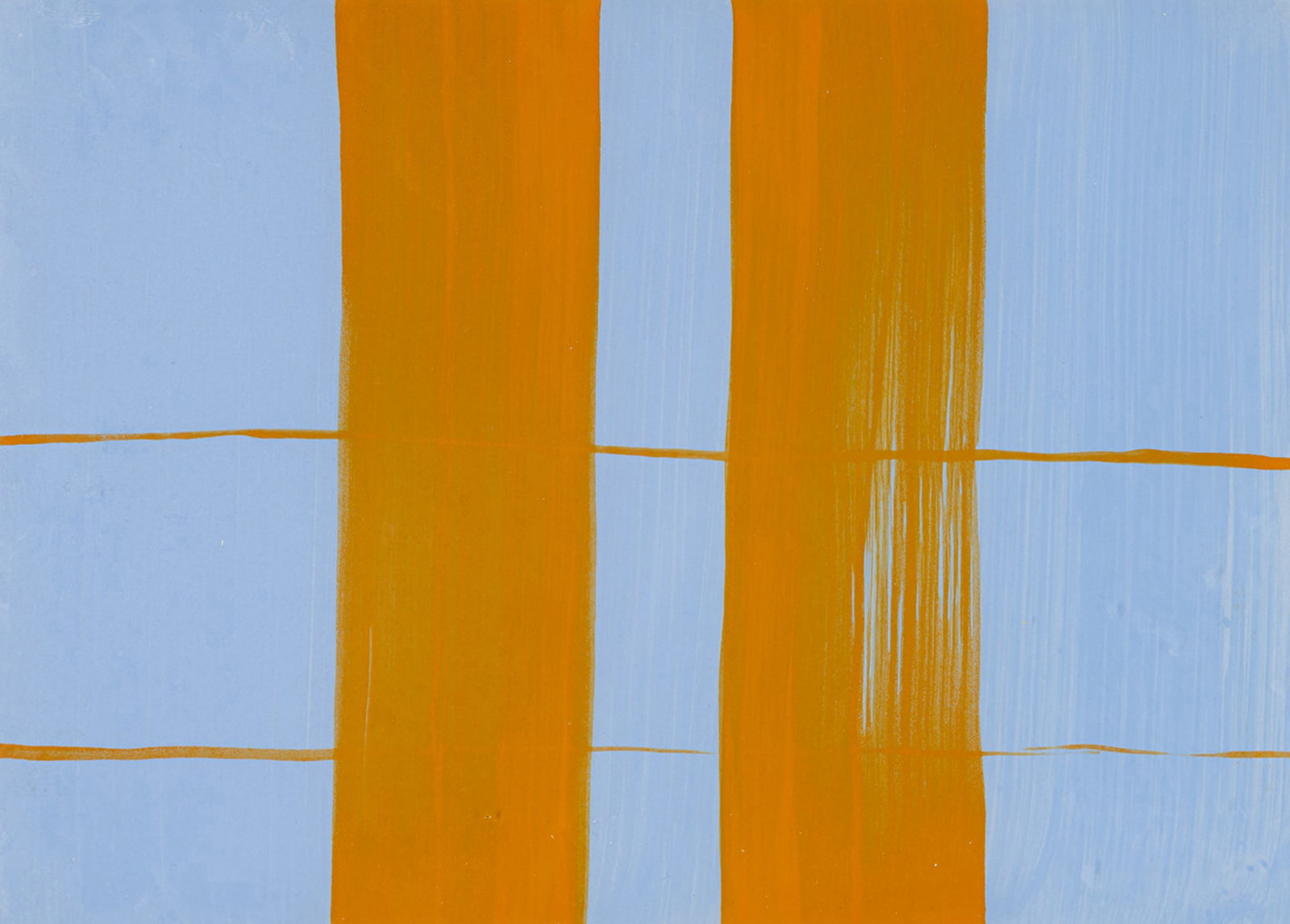 Z'Graggen, Maria Magdalena: Z'Graggen, Maria Magdalena Basel, 1958 Je 21 x 29,5 cm, R. "Serie No. 10", 1999. Series of 12 works. Oil on paper. All signed, dated and numbered 1/12 - 12/12 on the reverse. Corporate collection,