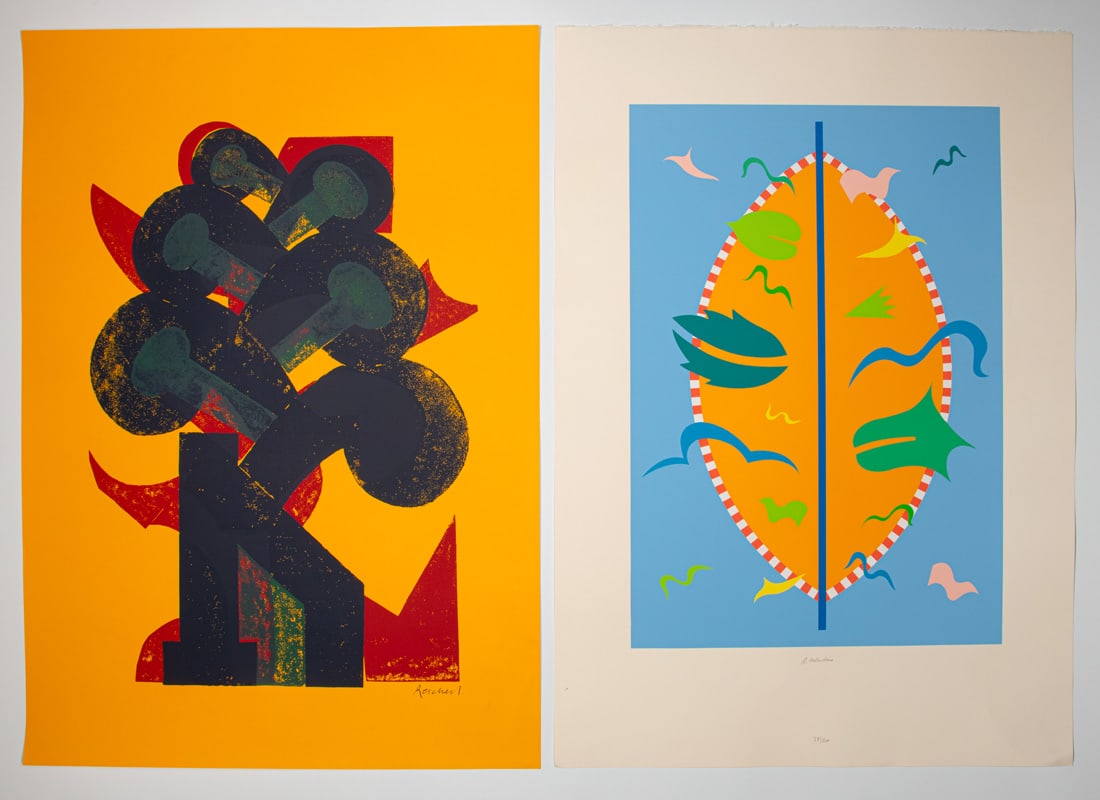 Convolute: 19 works on paper and graphic works - 8
