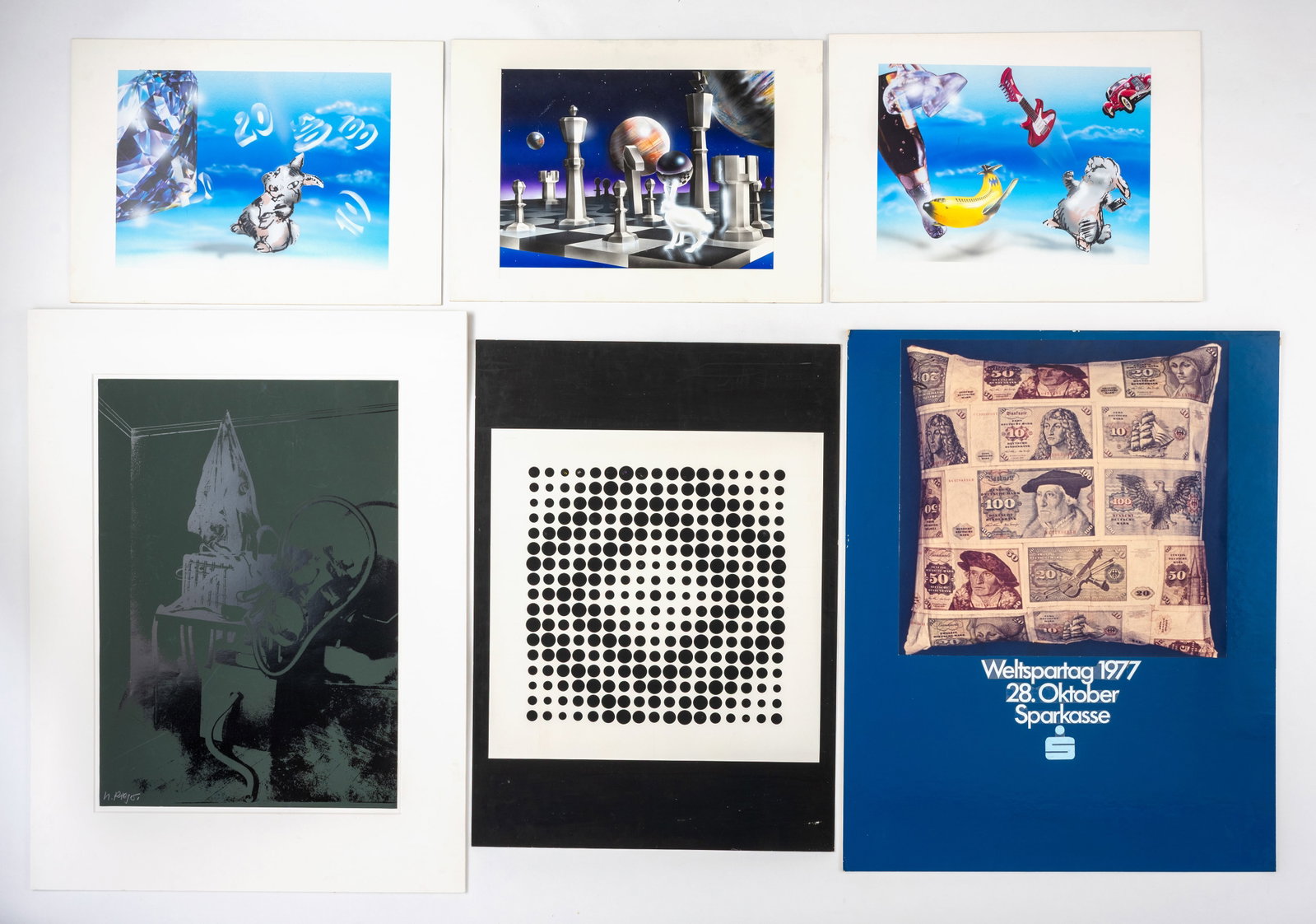 Convolute: 17 works on paper and graphic works - 2