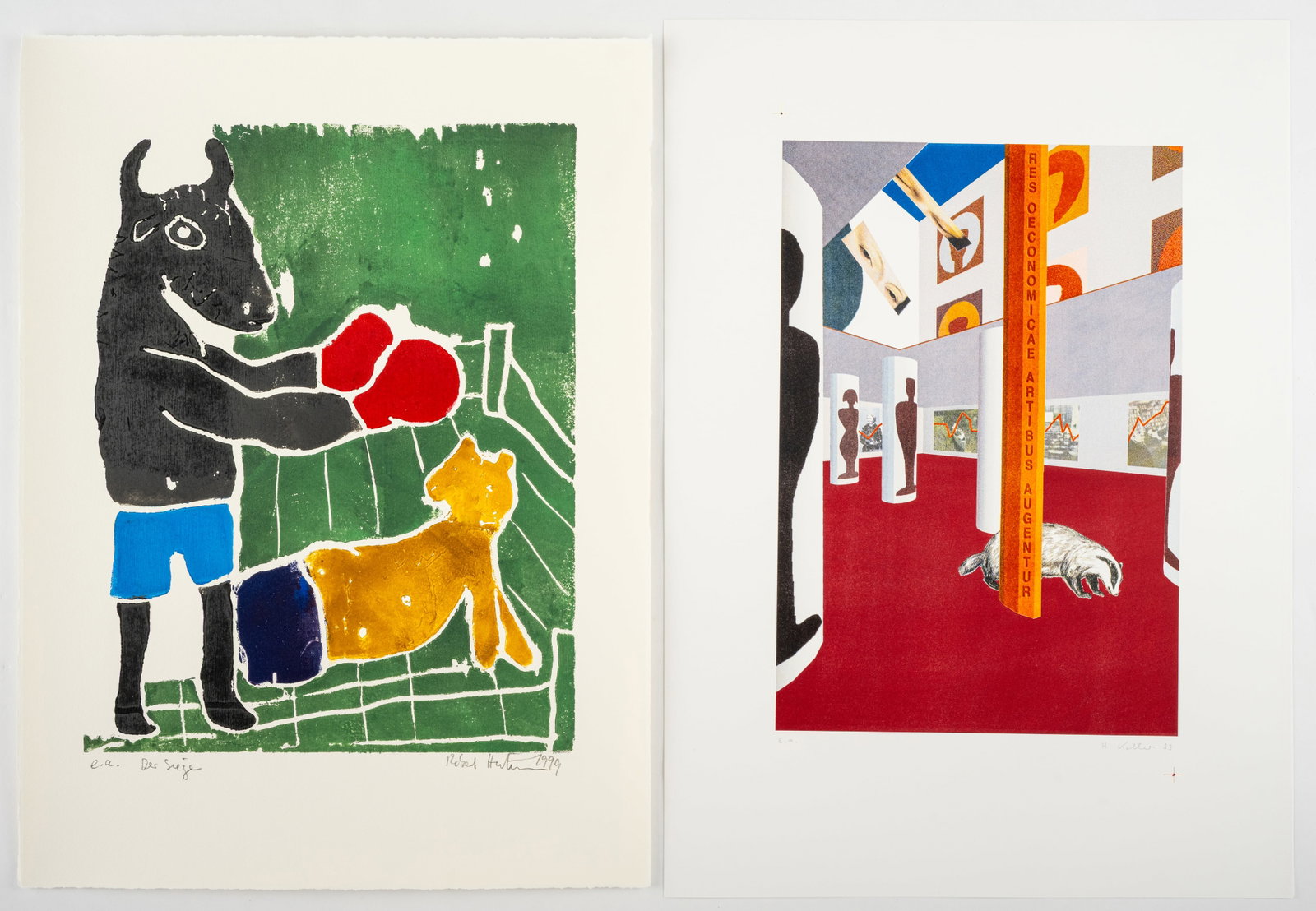 Convolute: 4 graphic works - 2