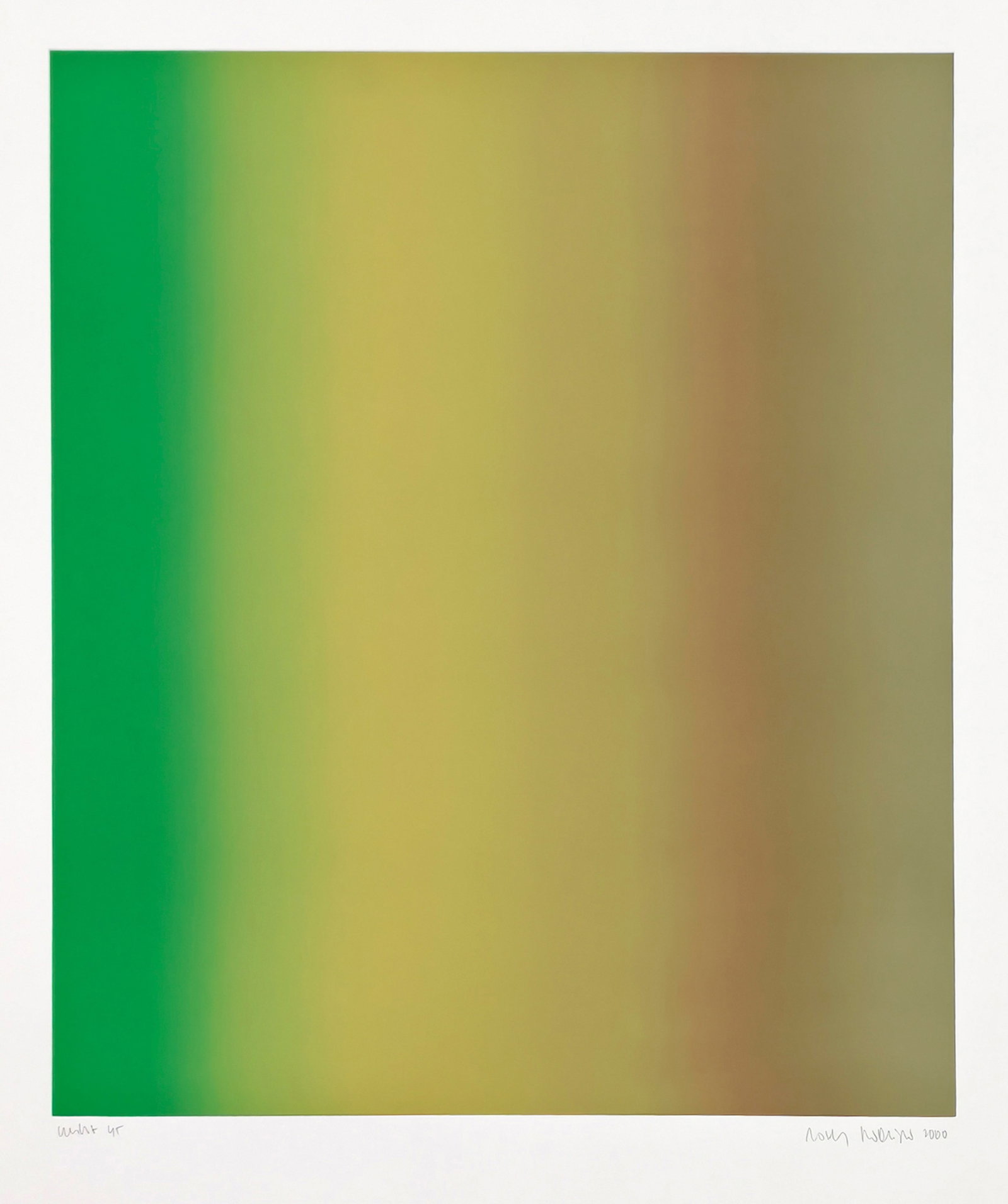 Schwaiger, Josef: Schwaiger, Josef Linz, 1962 Blattgröße: 87 x 70 cm, o. R. "Sonderedition Josef Schwaiger", 2000. Series of 6 silkscreen prints on wove paper. All signed and dated, 1 marked "Unikat 45" and