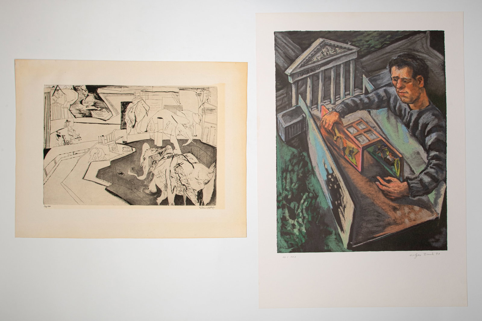 Convolute: 17 graphic works - 2