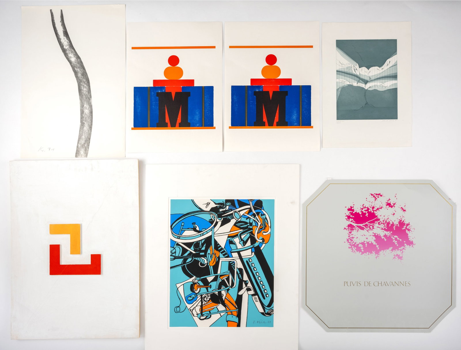 Convolute: 17 works on paper and graphic works - 2
