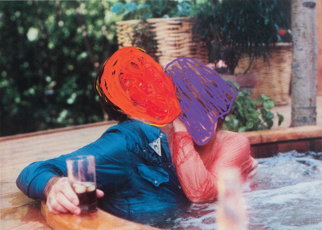 Baldessari, John: Baldessari, John National City/California, 1931 - Venice/California, 2020 24,5 x 34,5 cm, R. Hot Tub, 2016. Offset lithograph on light cardboard. Signed and dated in stamp, as well as numbered