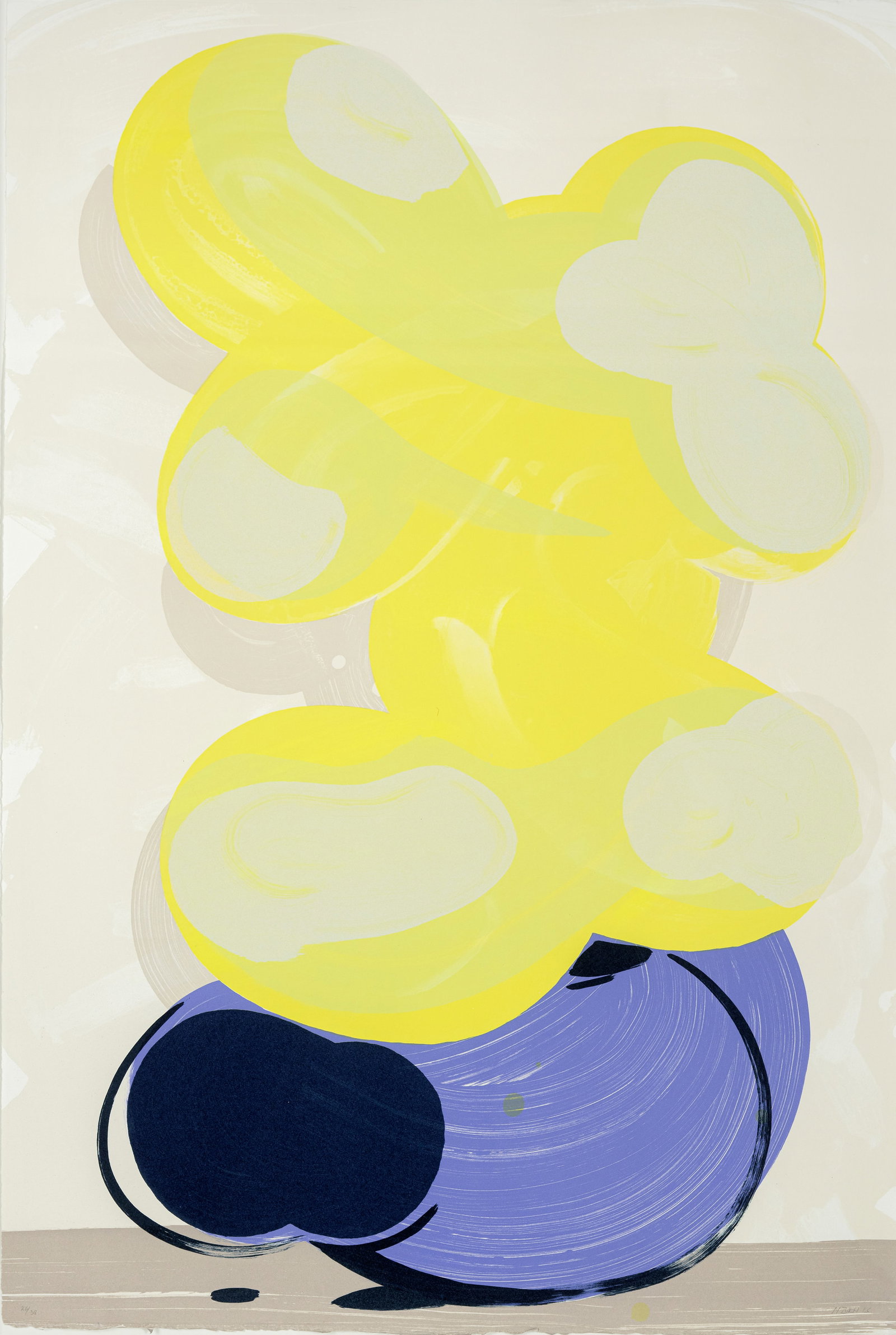 Buch, Morten: Buch, Morten Kopenhagen, 1970 100 x 67 cm, R. Vase, 2015. Lithograph on wove paper. Signed, dated and numbered 26/38. Corporate collection, Germany. Buch, Morten Kopenhagen, 1970 100 x 67 cm, R.