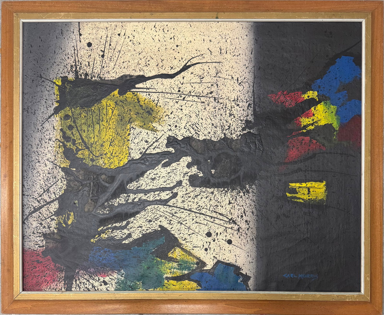 Carl Morris (American, 1911–1993): Carl Morris was an influential American painter known for his abstract compositions and Pacific Northwest sensibility. His work evolved from social realism to lyrical abstraction, often inspired by na